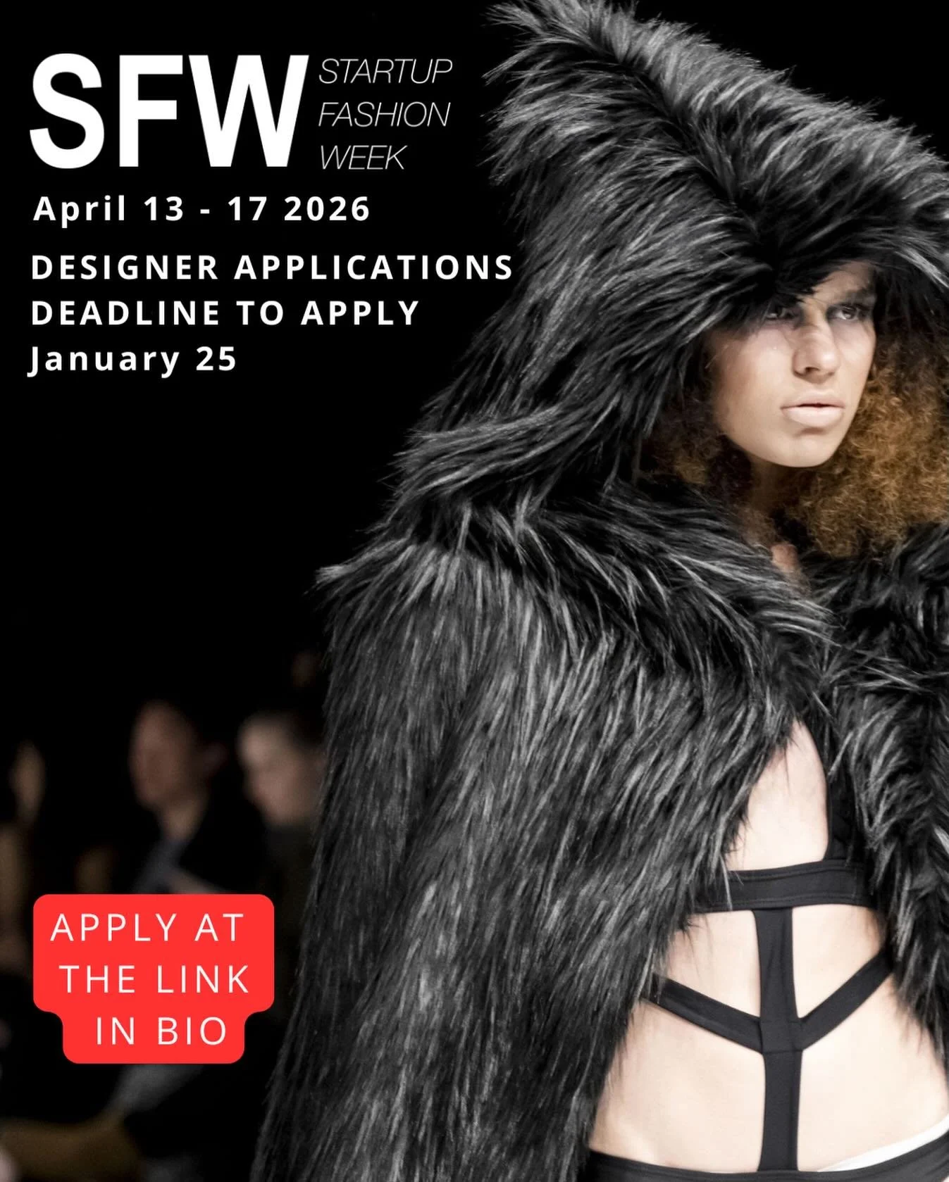 *DESIGNER OPEN CALL*

Startup Fashion Week is calling in the bold.

We are looking for forward-thinking designers and fashion businesses who believe fashion is more than aesthetics. We want fashion businesses that see fashion as both a creative pract