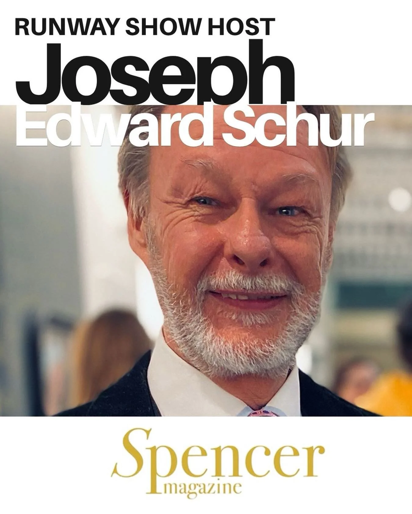 HOST ANNOUNCEMENT 🚨

Big energy. Major Presence. Mainstage moment. 🎤

We are proud to announce @josephedwardschur , Publisher + CEO of @spencer.magazine as the official host of this year&rsquo;s Runway Show during @startupfashionweek 

A familiar f