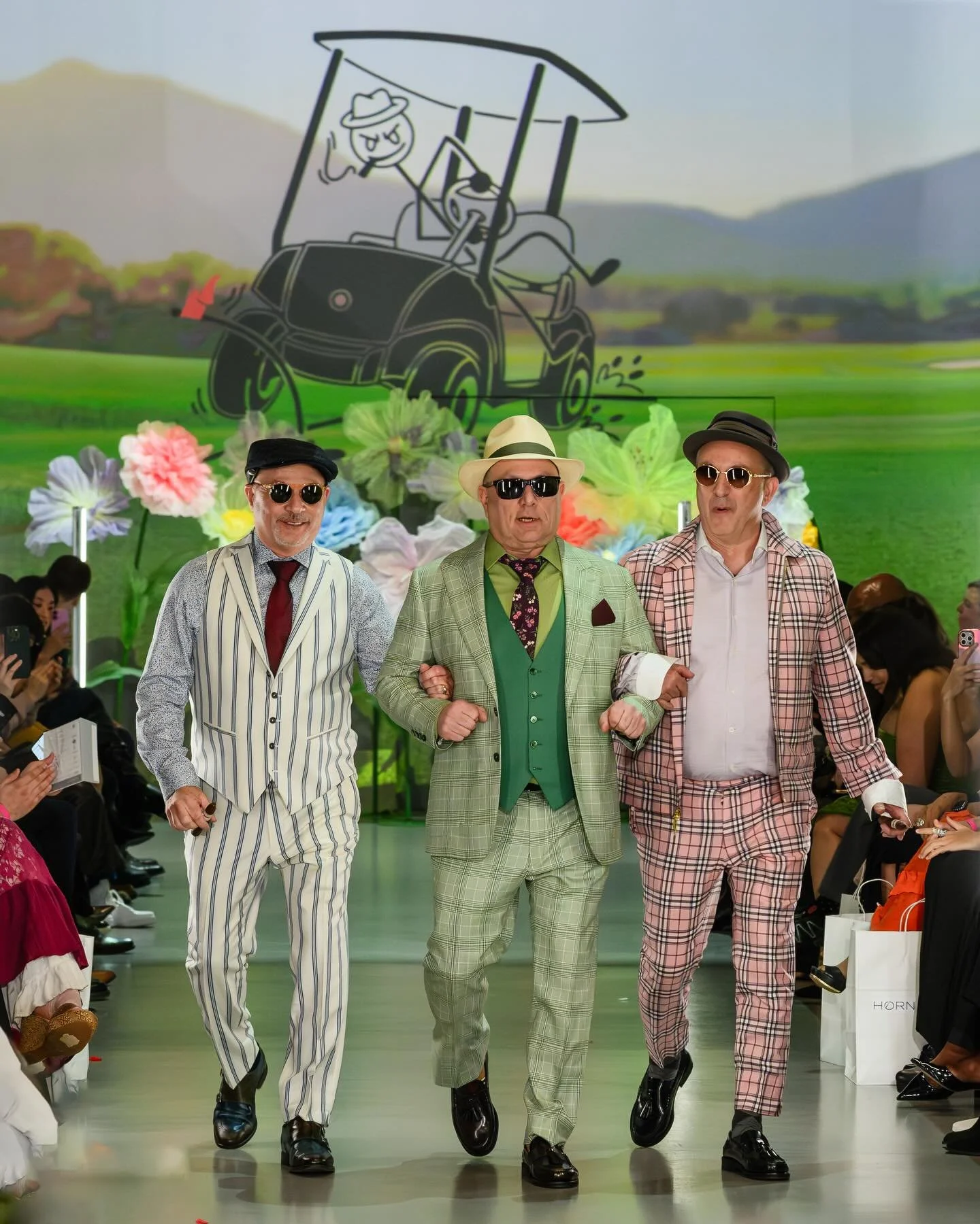 🏌️&zwj;♂️The founders of @joeycartzclothing just turned the Startup Fashion Week runway into their own fairway, rocking their Vintage Rebellious line like golf&rsquo;s never seen before. Who said polos have to play it safe? 

Event:  @startupfashion