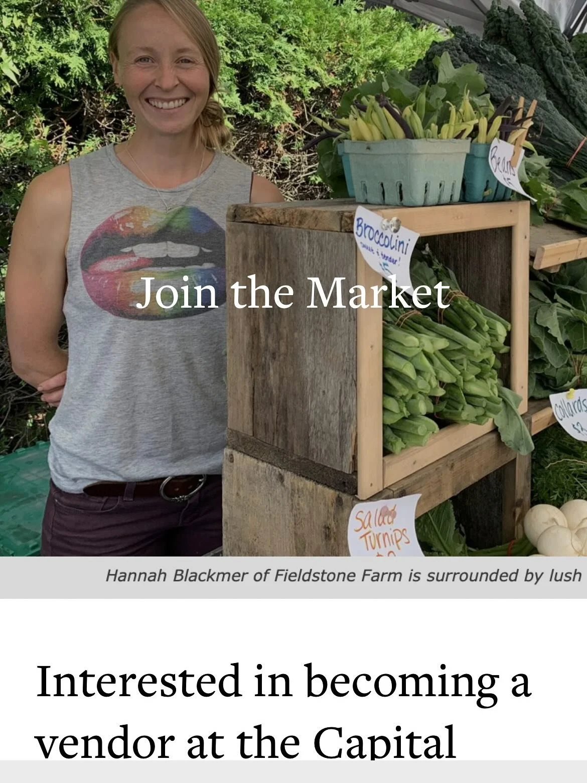 Our CCFM THANKSGIVING APPLICATION IS LIVE! To be eligible to apply, you must have vended with us during the current summer or previous winter season. Head to our website to apply before the Oct. 8th deadline and join us for the biggest market of the 