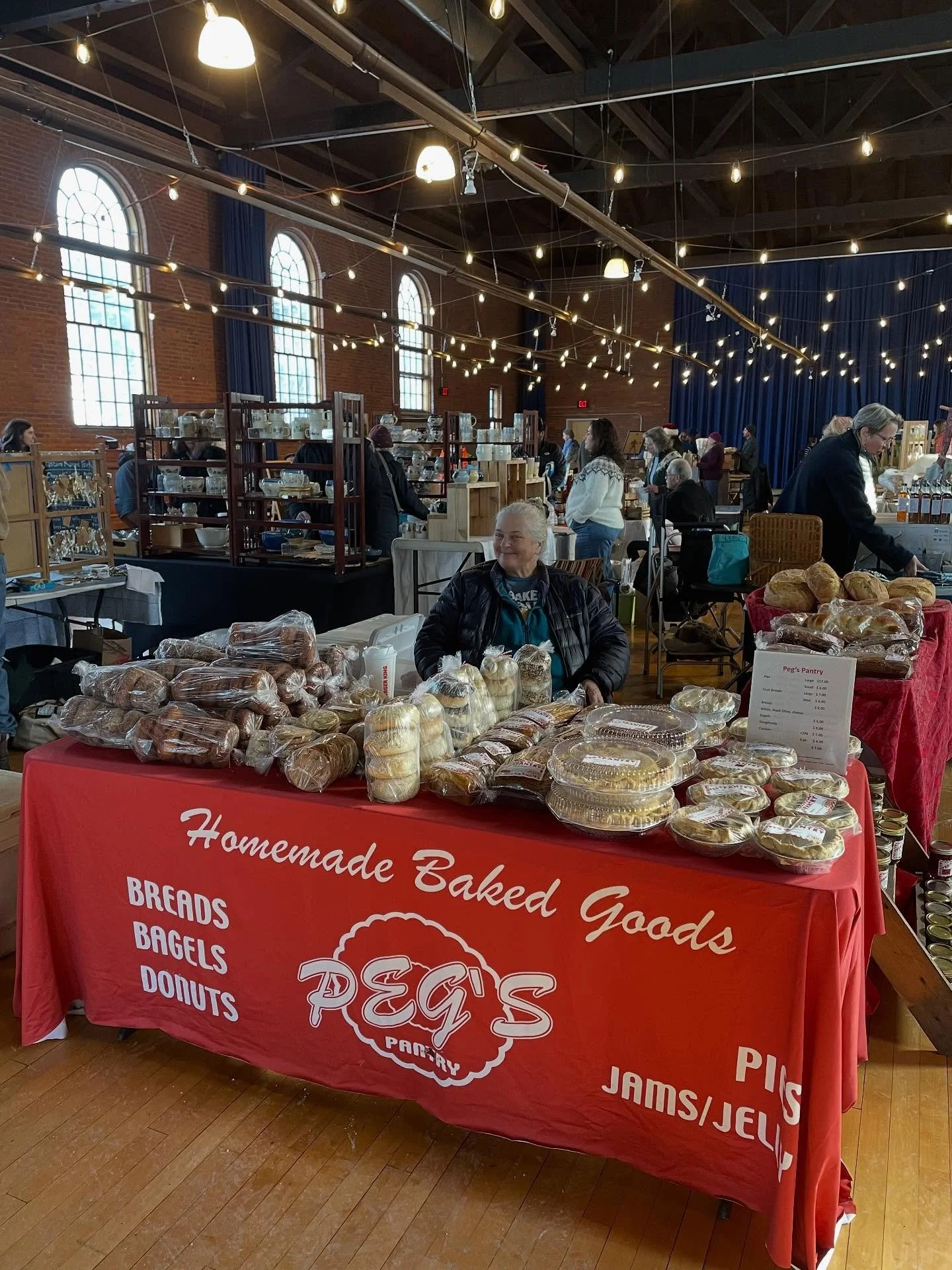 The winter market kicked off last weekend with so many of your favorite CCFM vendors in our new location at Alumni Hall! Come back this Saturday December 20 snatch up some incredible gifts -perhaps from these incredible craftspeople, and get everythi