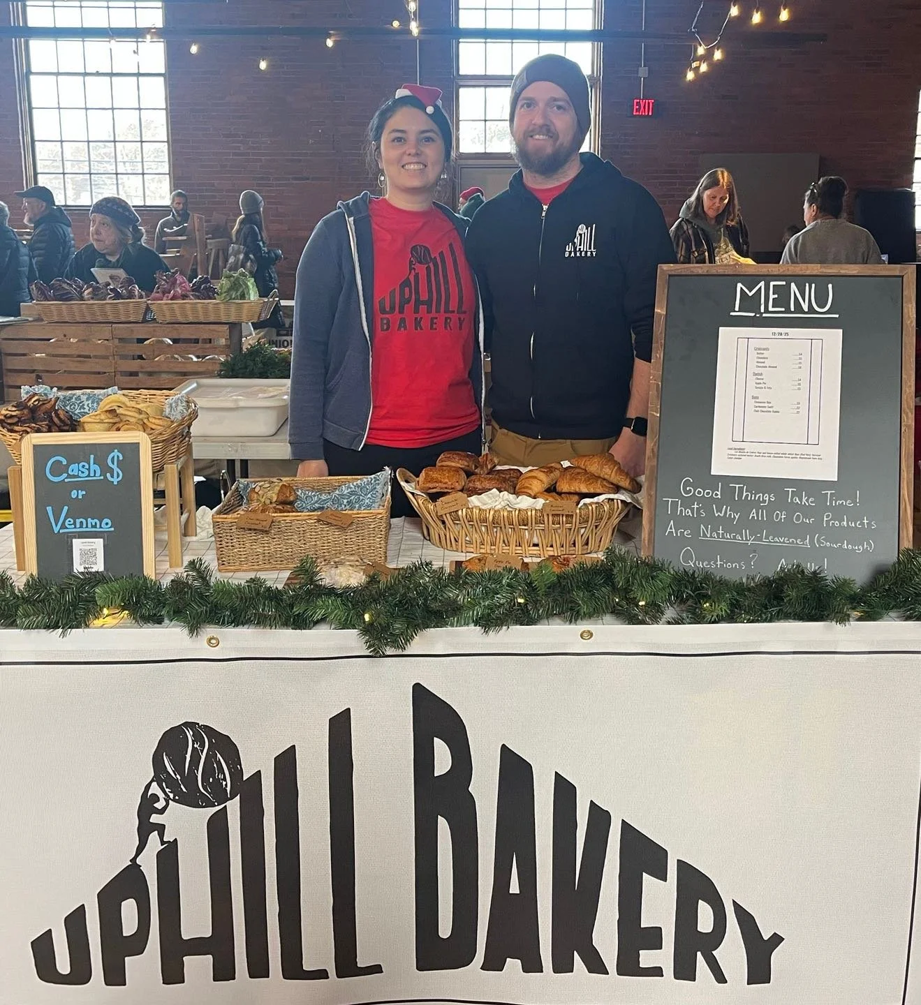 ✨VENDOR SPOTLIGHT ✨
Uphill Bakery, a brand new micro-bakery from Northfield, have been feeding us their high quality, naturally-fermented sourdough pastry and bread this all winter, and you should not miss out! 

Placing importance on a small food ec
