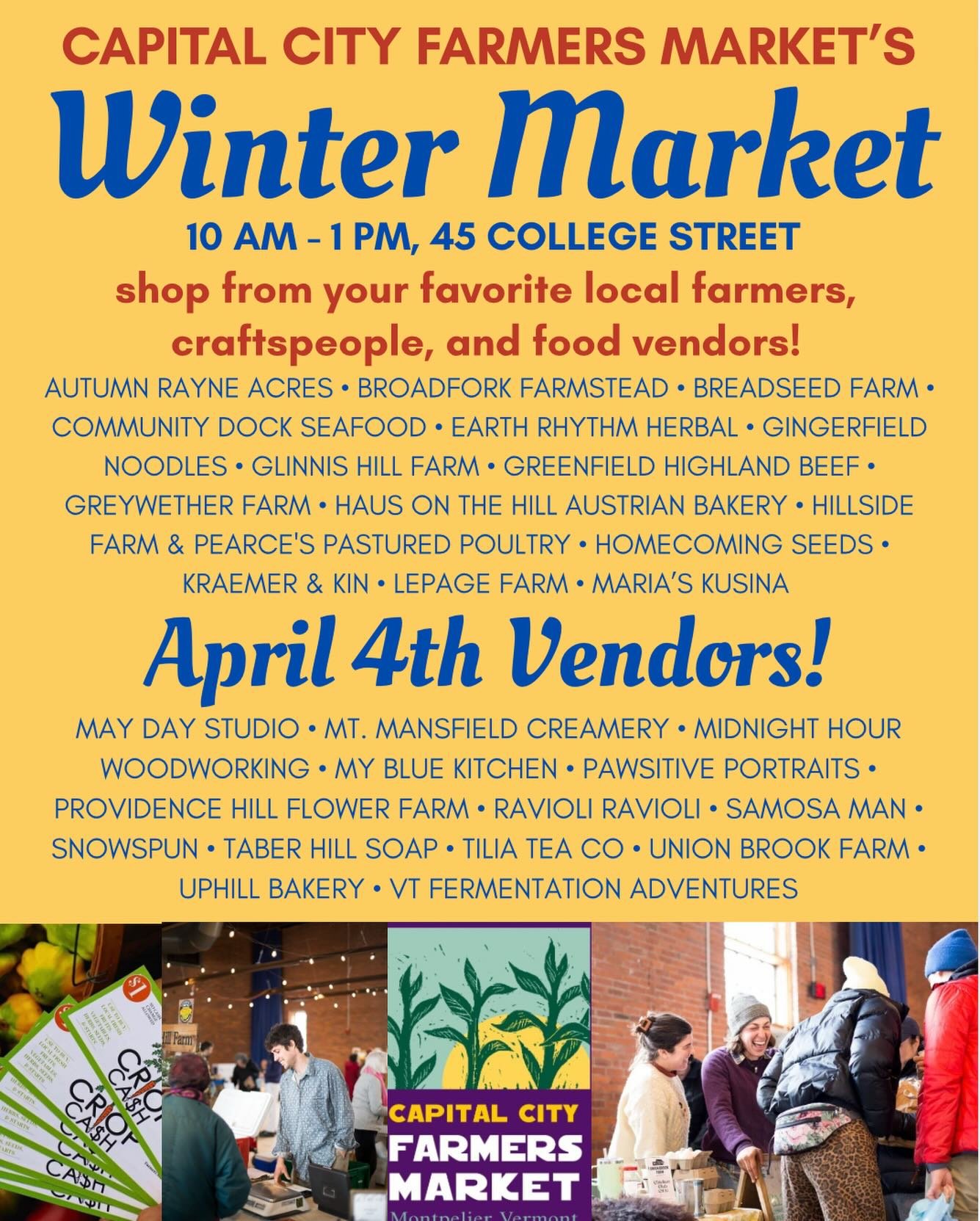 Happy Saturday, Y&rsquo;all. Get out and get some fresh air. Hydrate. Find something beautiful to look at. Then come say hi today at the Capital City Farmers Market. 

We&rsquo;re proud to be joined by nonprofit friend Prevent Child Abuse Vermont, in