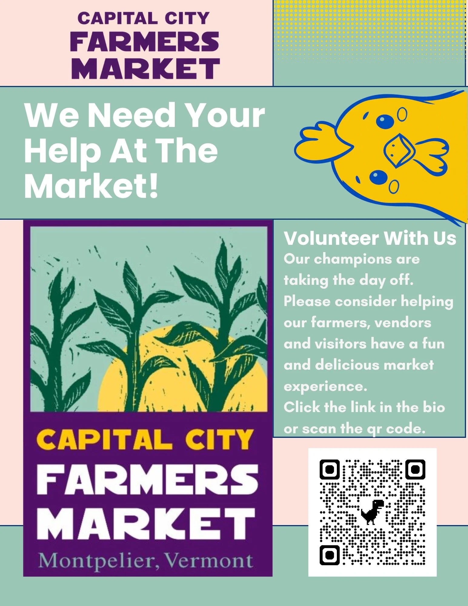 This is a call for volunteers! We have some heroes that have been with us a long time. We're proud of the work we do and the spirit we bring. It's time to expand the circle. 

Please consider donating some of your time in supporting this lovely littl