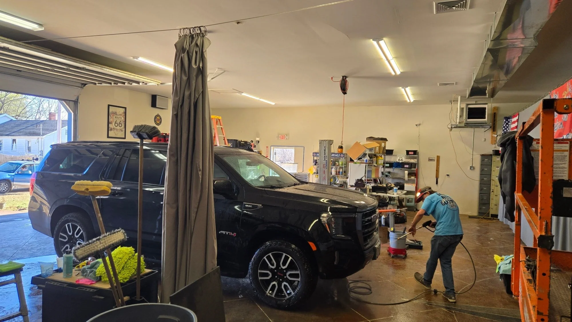 Work never stops - even for new HVAC installation 🔥 

We've been operating at limited capacity due to all new heating and cooling going in at the shop. 
That doesn't mean we've stopped, not even for a day!

We are hoping to be back to full operation