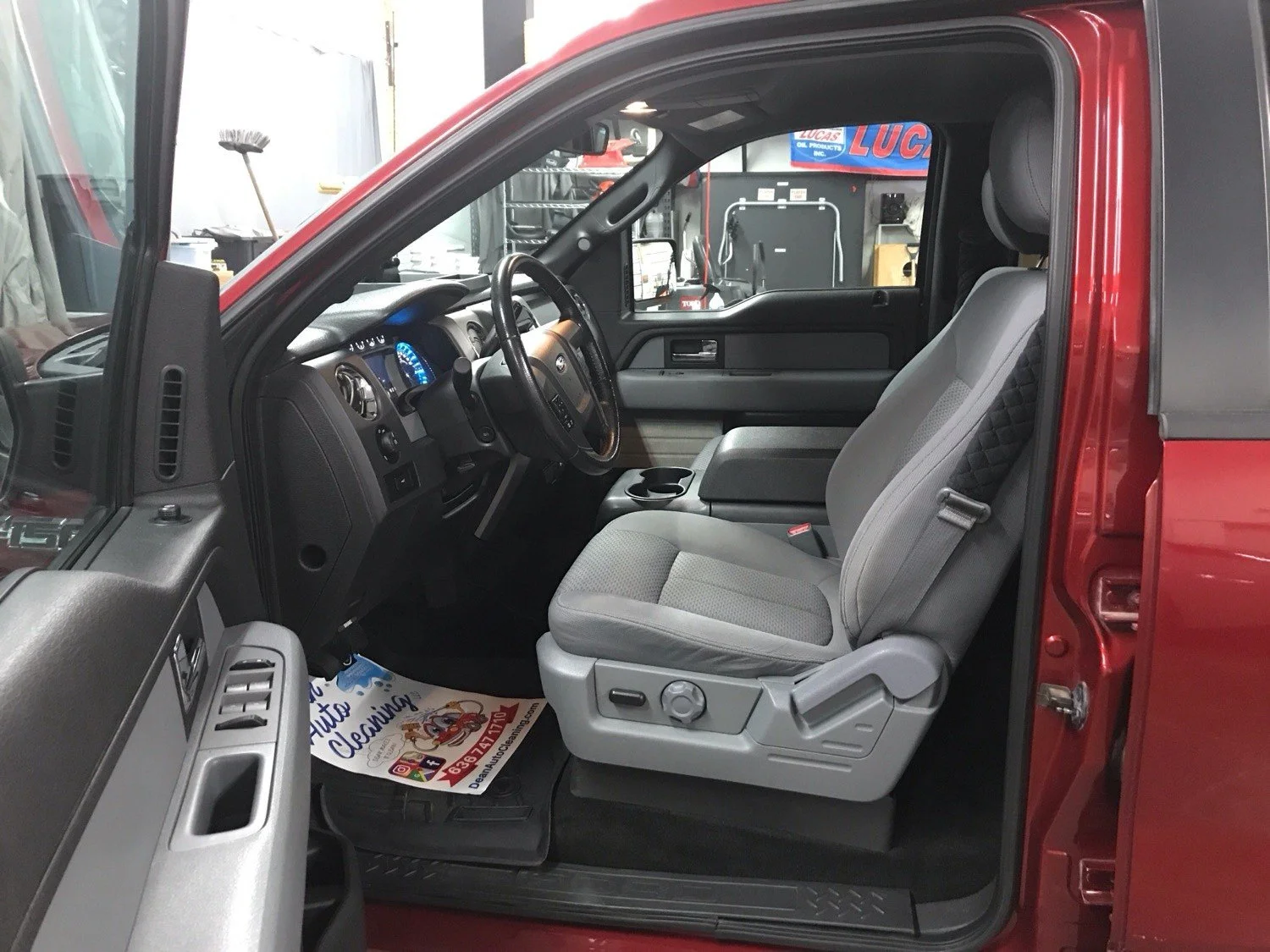 Two completed details from yesterday: 

Two Door Truck Signature Detail 
Which included: 
-Exterior hand wash + 3-6 month sealant
-Dressed tires, bugs &amp; tar removed
 -Interior reset to include 2 step cleaning of all interior surfaces, seat and fl