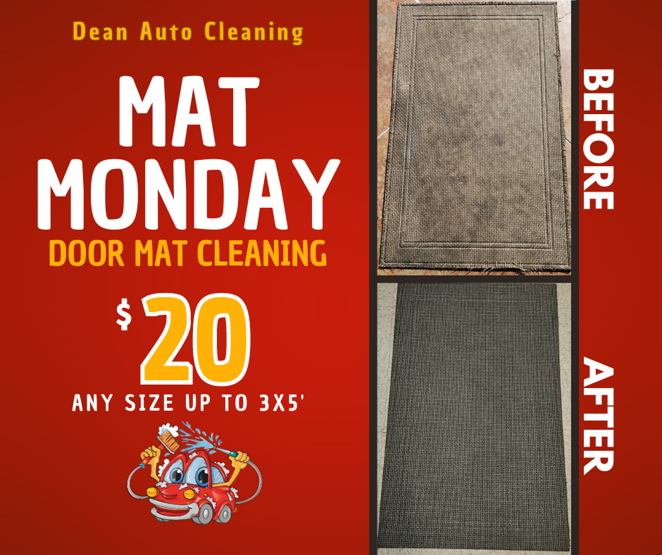 Door Mat Cleaning — Dean Auto Cleaning