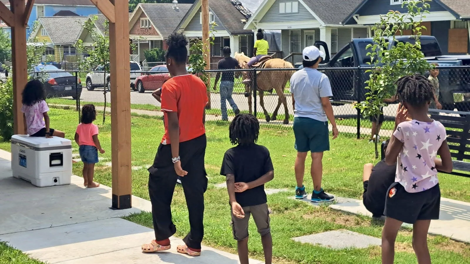South Round Top Youth Explore Monarchs to Promote Safer Neighborhoods