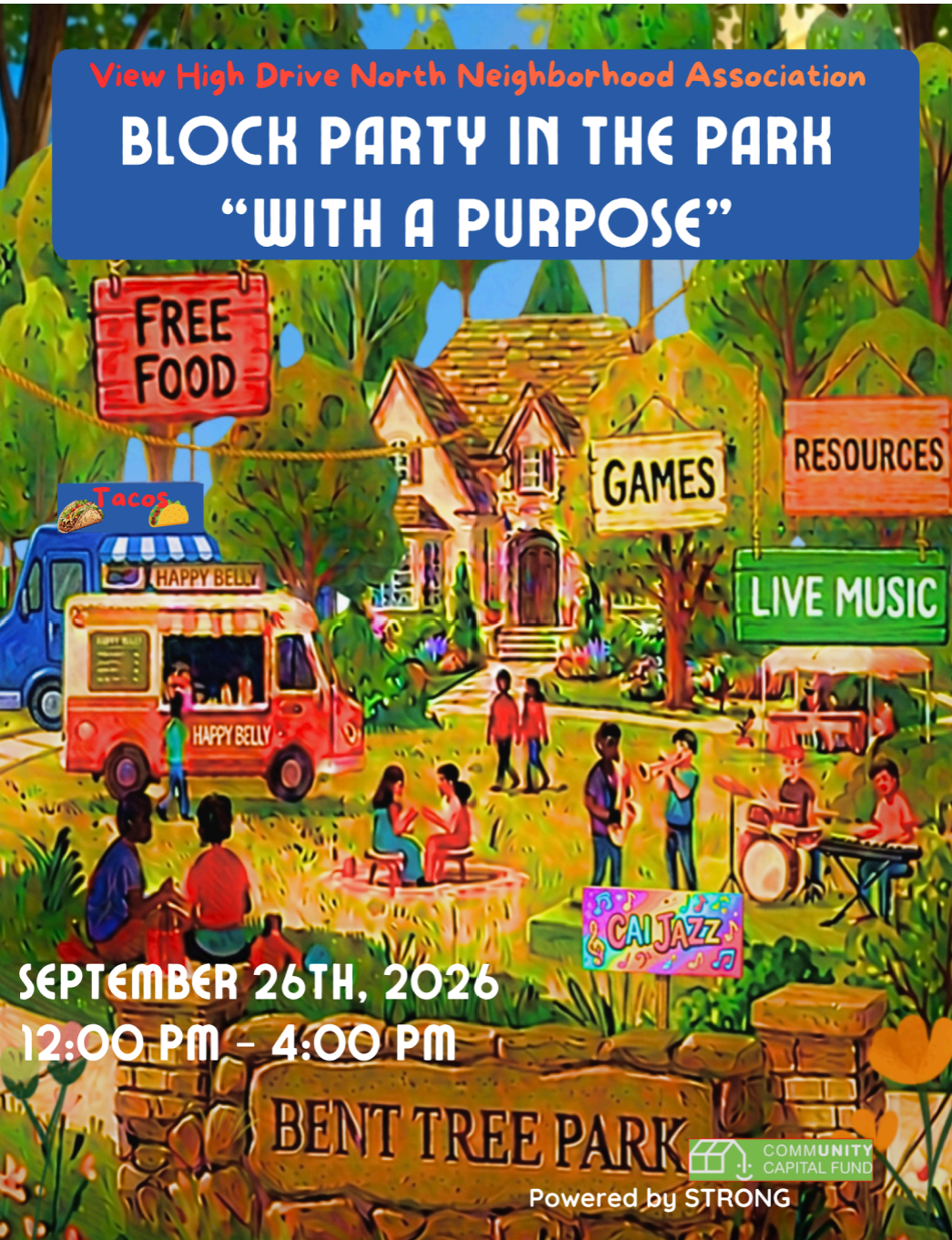 Black Party in the Park "With a Purpose"