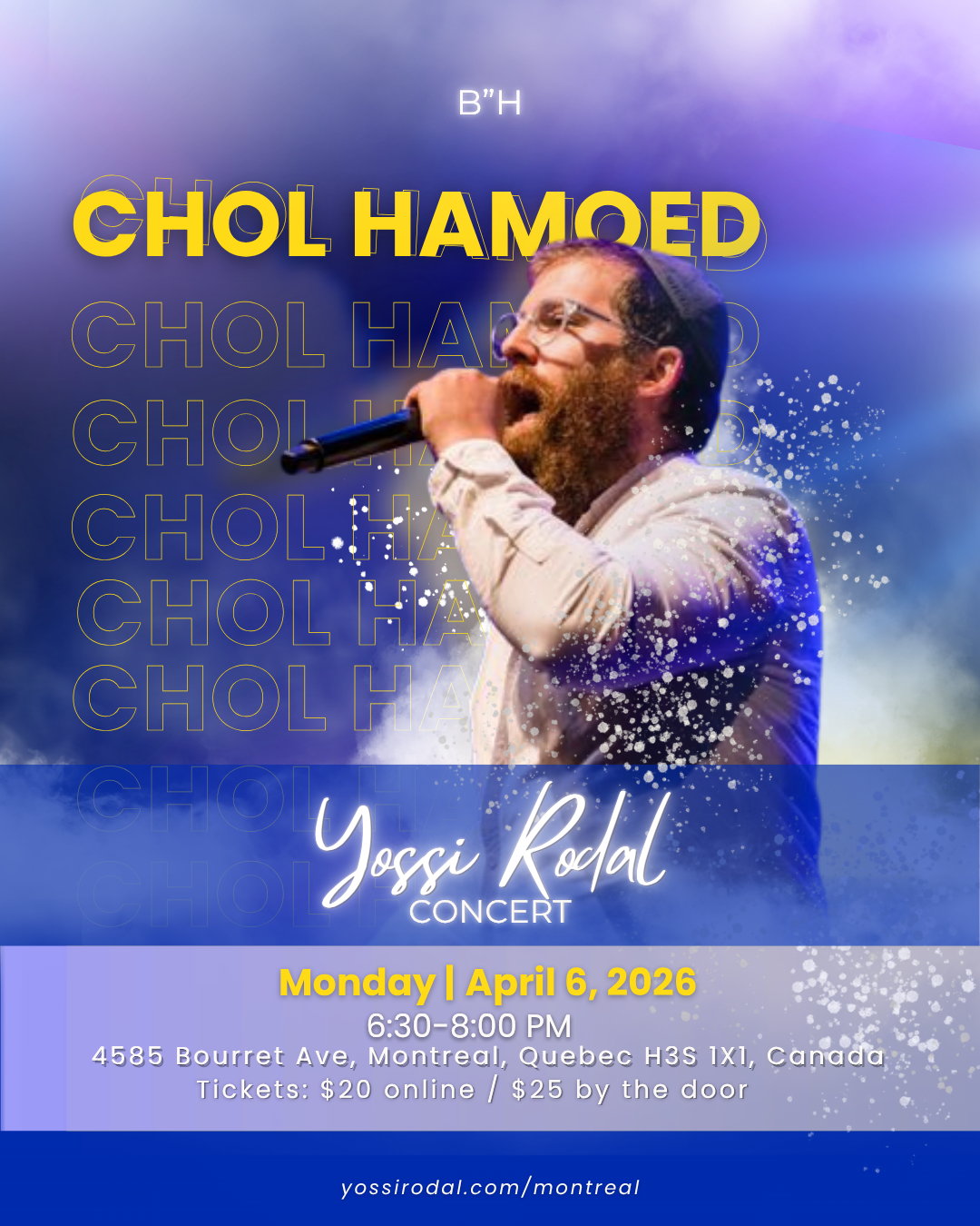 Yossi Rodal Live in Montreal