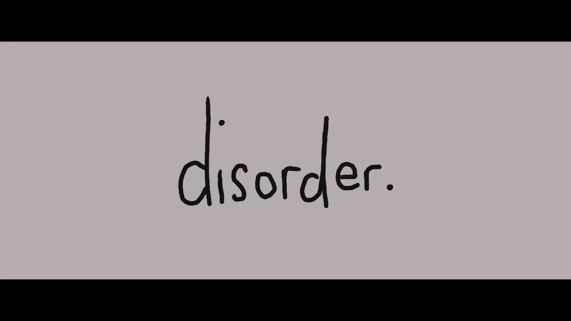 Disorder