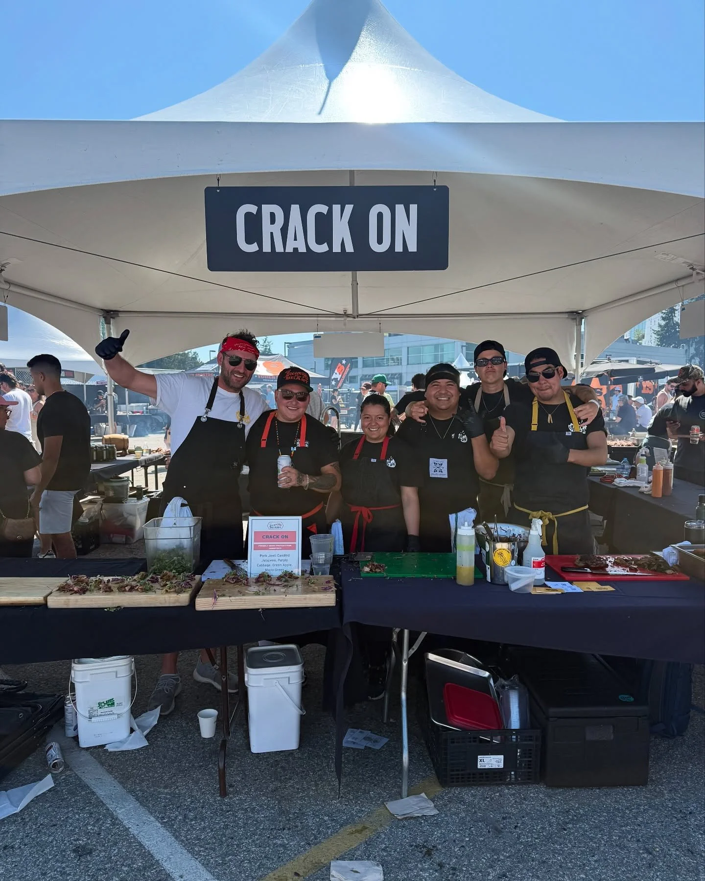 Huge thanks to @brewerythebeast for hosting such an amazing event! 🙌 We had an incredible time, and it wouldn&rsquo;t have been possible without our awesome team powering through the heat. 🔥

Big shoutout to all the other chefs and crews who brough