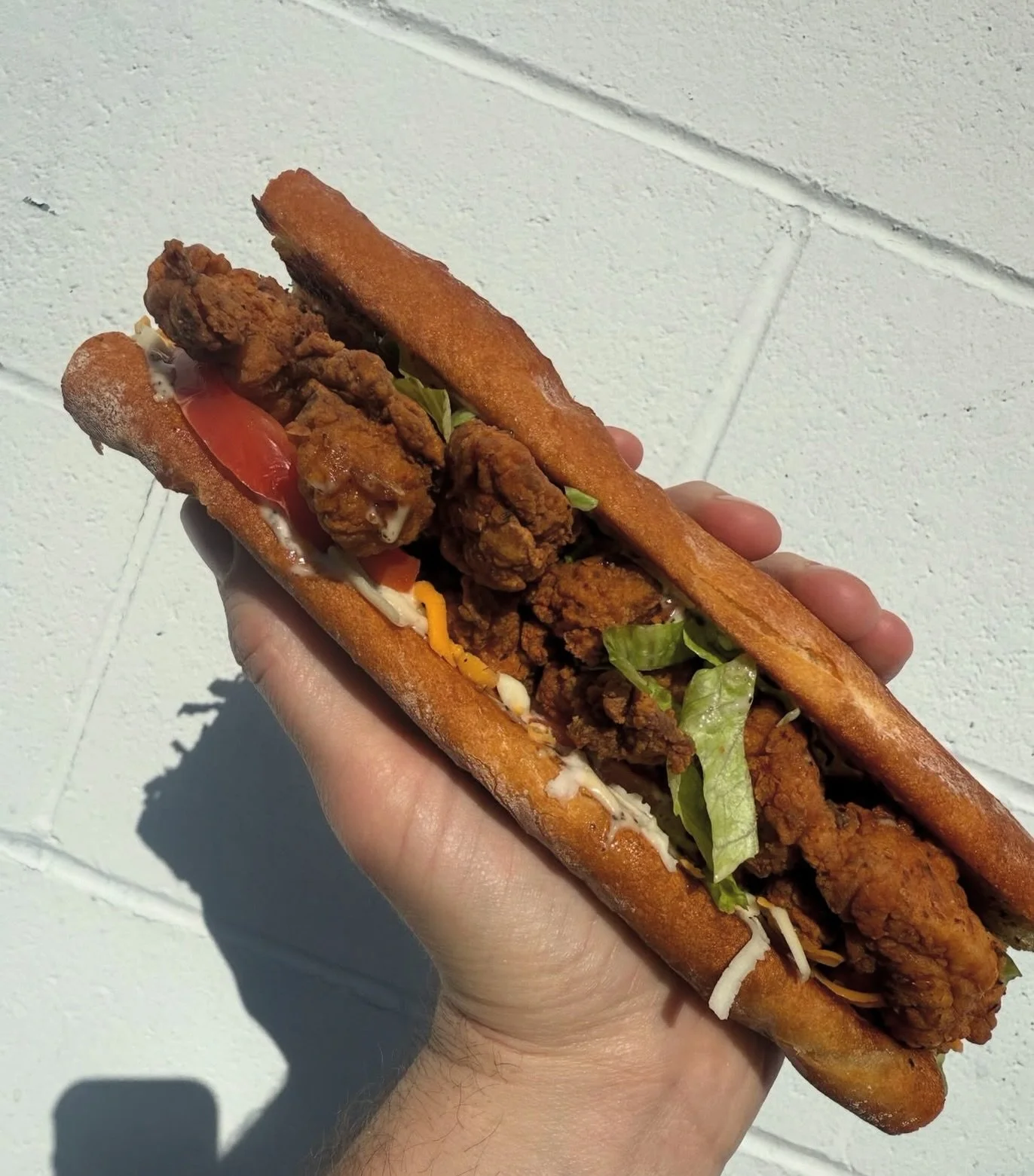 Paddy&rsquo;s Day is creeping up, so we&rsquo;re bringing back a fan fave&hellip; the Chicken Fillet Roll 🍀🔥

Our version features Guinness &amp; buttermilk fried chicken, melted mixed cheddar, black pepper + lemon aioli, and crisp shredded lettuce