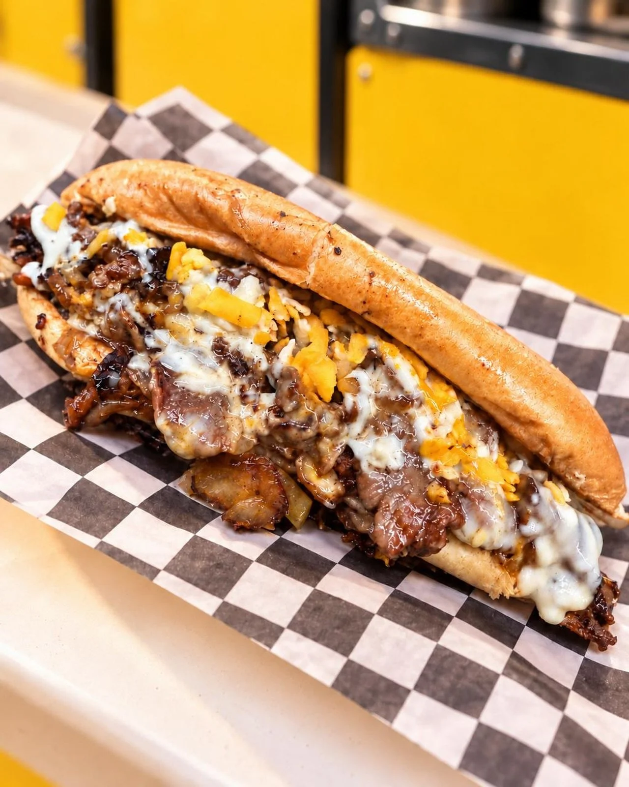 🔥🥩 INTRODUCING THE CRACK ON CHEESESTEAK! 🥩🔥

We&rsquo;re bringing a little Philly flavour to Vancouver, Crack On style! 🇺🇸🥖

Loaded with all the good stuff:

🥩 Thinly shaved ribeye steak
🧀 Melted Havarti cheese
🧅 Saut&eacute;ed onions
🫑 Sa