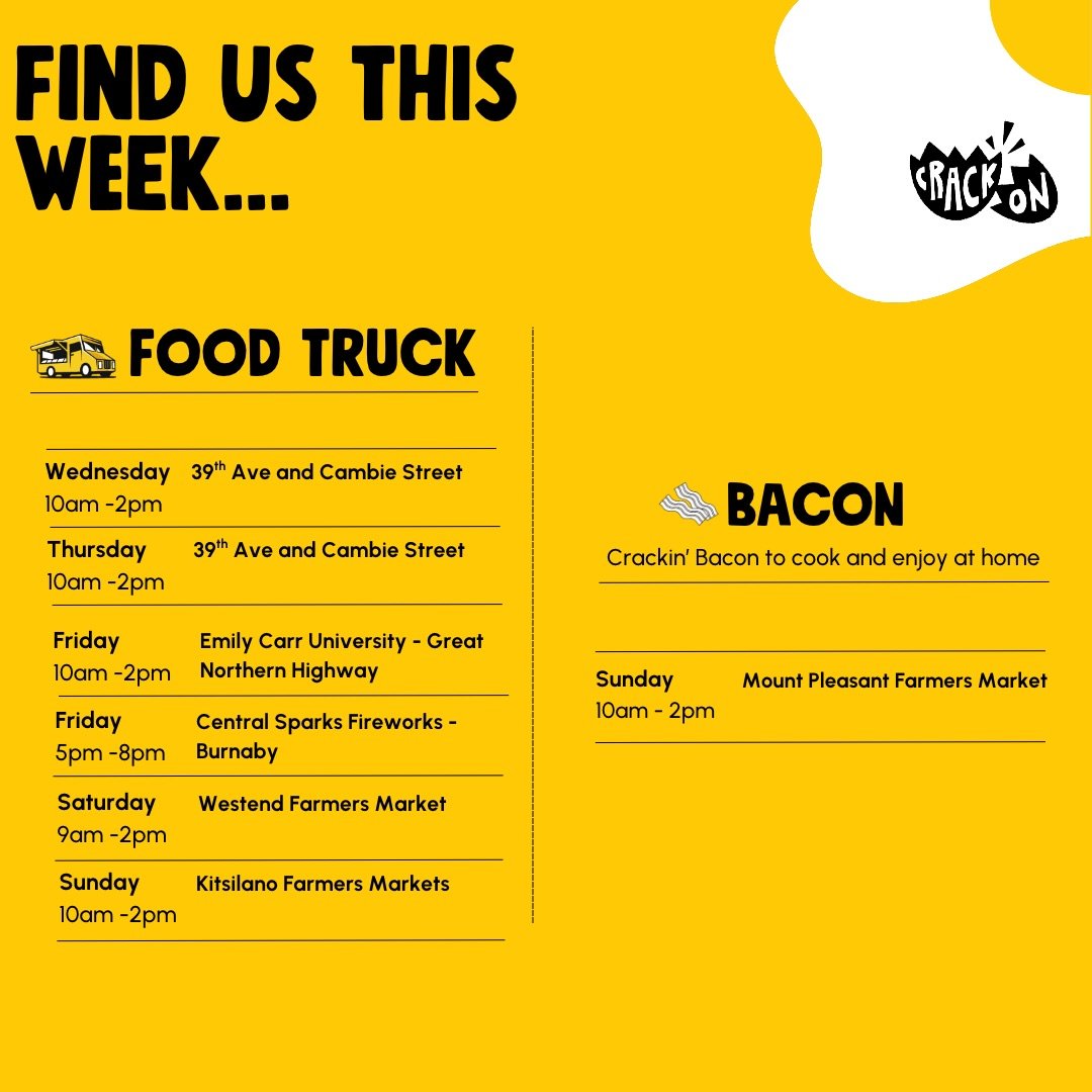 🎃👻 THINGS ARE ABOUT TO GET SPOOKY! 💀🔥

We&rsquo;re bringing the BOO and the BACON this Friday night! 🥓🍳

Catch us at the Halloween fireworks for some frighteningly good sandwiches, crispy bacon, and a whole lot of spooky vibes! 👻💥

Come hungr
