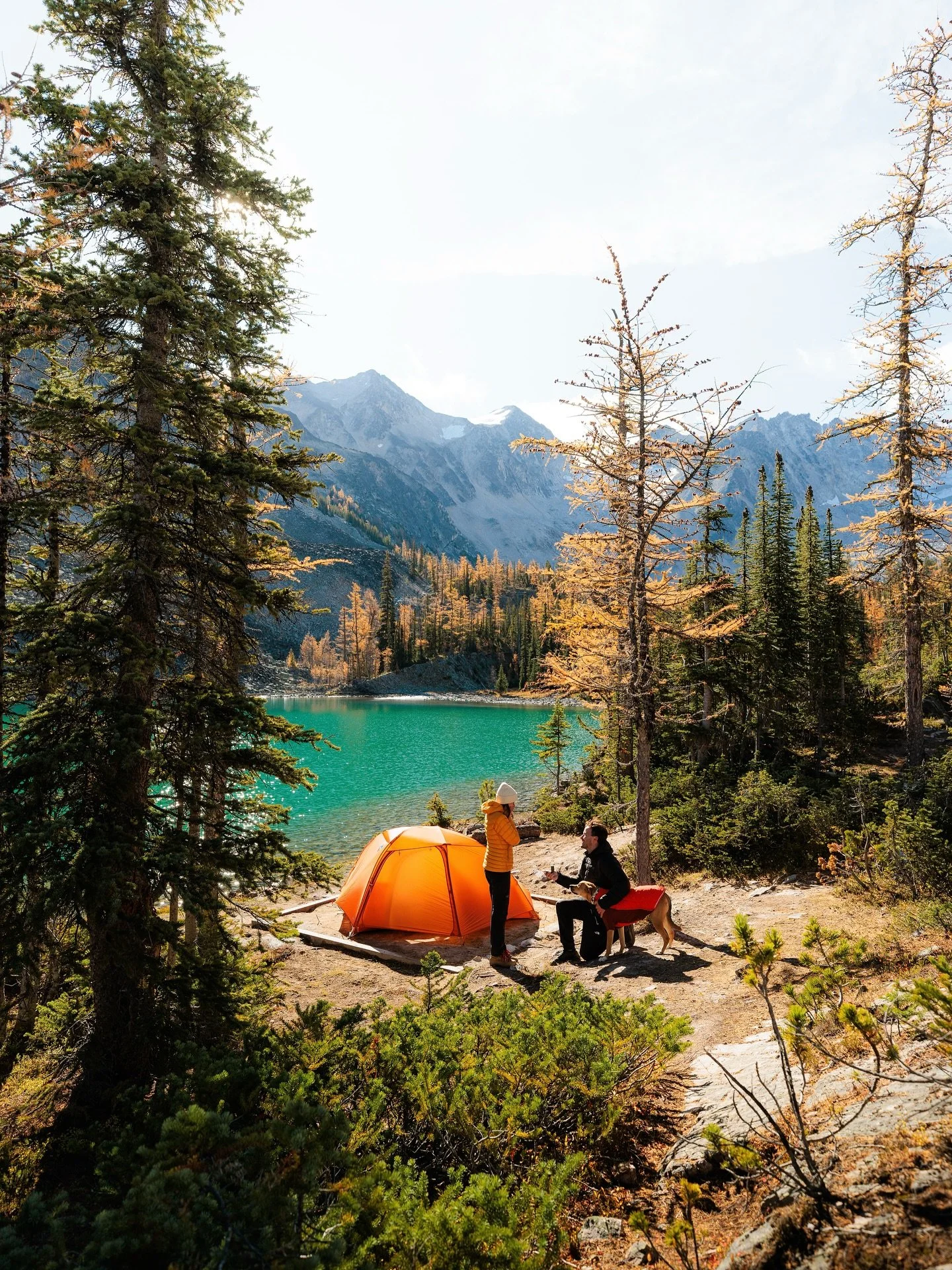 10.03.2025 🥹💍
Best friends for 7 years and now forever. The start of our biggest adventure yet✨

This was our last backpacking trip of the season. After a chilly night in the tent, the sun had just started to peek out, and I had absolutely no idea 