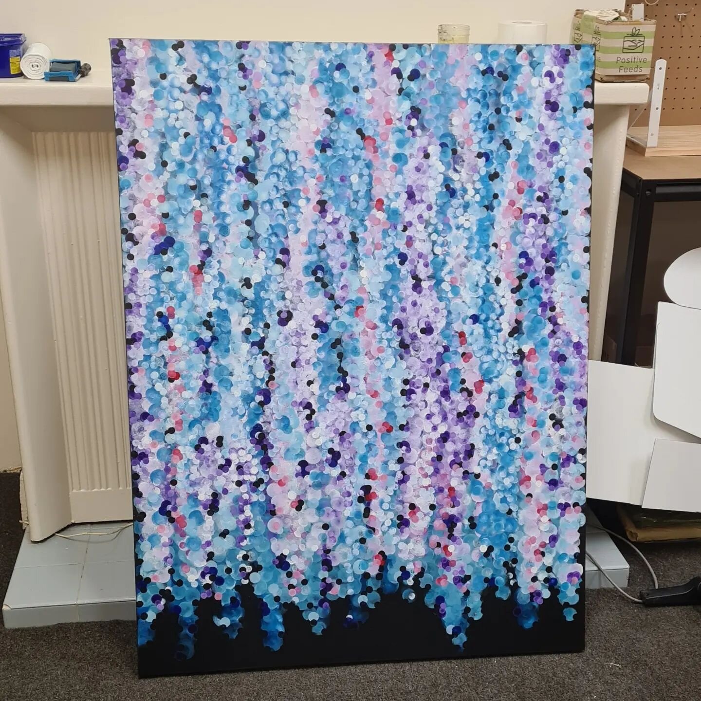 Check out some of the incredible artwork from local artist @meganlloydartwork also on sale!! 

This beauty &quot;wisteria in blue&quot; is 1220mm x 910mm at only $315!! You can't even get a print this large!

Come down today till 5pm or our last day 