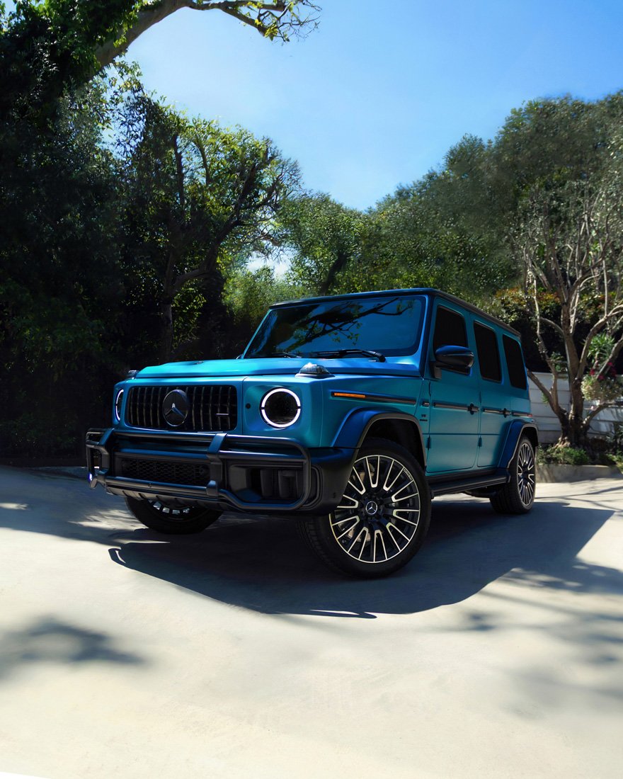 Mercedes-Benz G-Class photographed in a luxury automotive advertising campaign by commercial automotive photographer David Masemore.