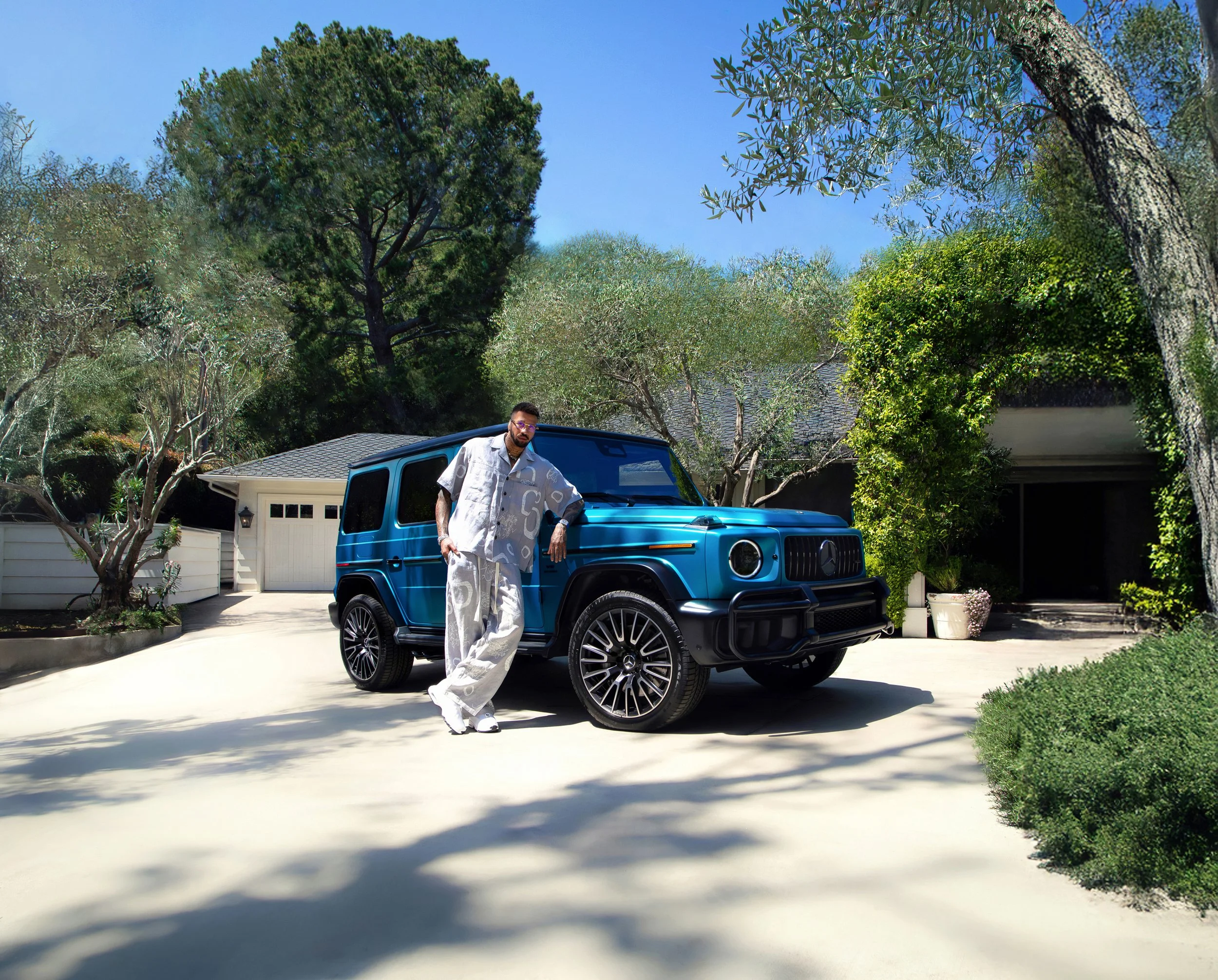 Mercedes-Benz AMG G63 Luxury Automotive Campaign with Miles Chamley Watson