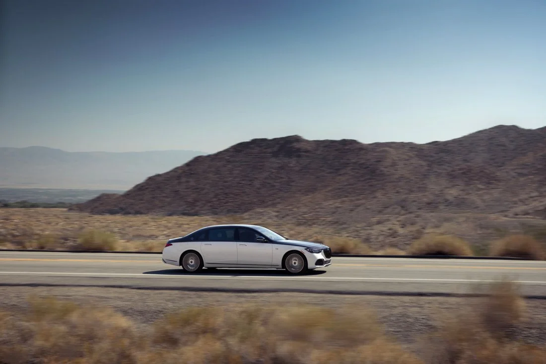 Mercedes-Benz Maybach cinematic automotive image shot in Los Angeles, delivering campaign-ready visuals for premium automotive brands.