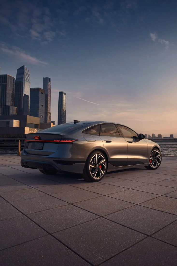 Commercial automotive lifestyle image of Audi with CGI integration, delivering campaign-ready visuals for top agencies and automotive brands.