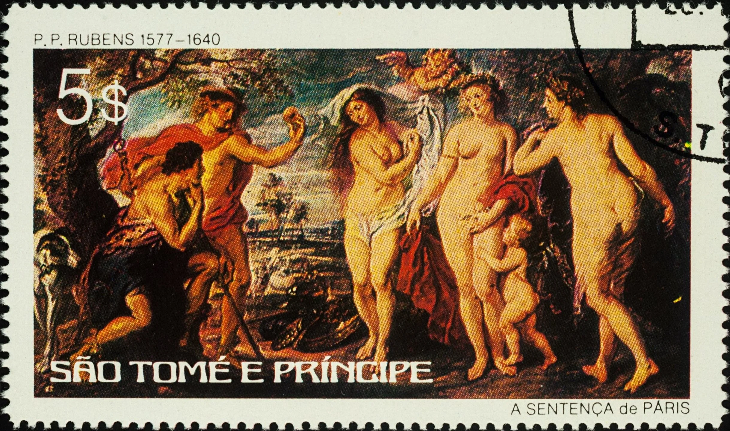 Суд париса картина рубенса