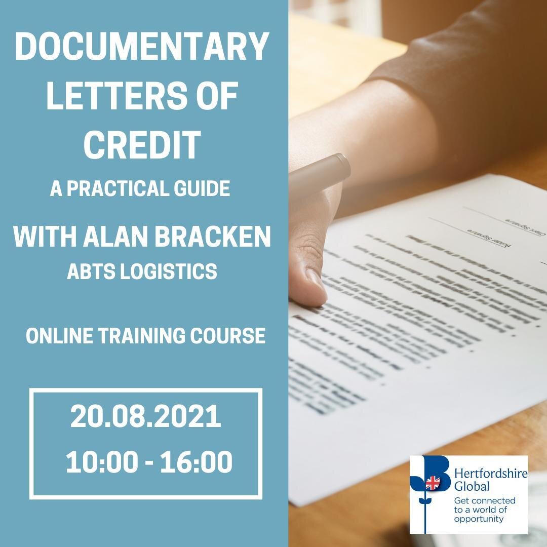 Join us for this one day online course, to provide you with a step-by-step guide on how to deal with Documentary Letters of Credit &ndash; from receipt of order to successful presentation.
https://bit.ly/3irGWJ5
#LettersofCredit #Export #Import #Docu