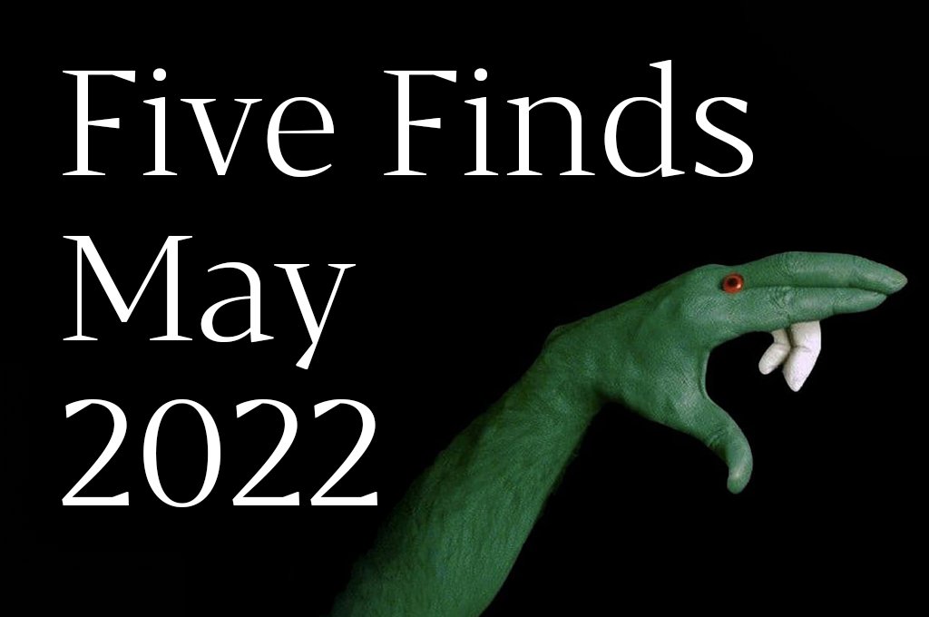 Hand-painting and four other finds