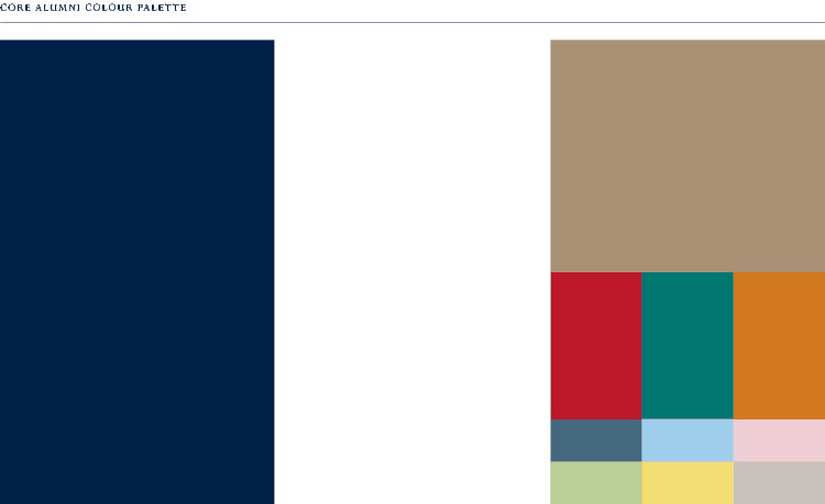 A brand identity for the University of Oxford's new alumni