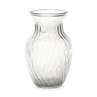 13030.090.  Glass Twist Country Bella Vase Clear (12Dx20cmH).jpg
