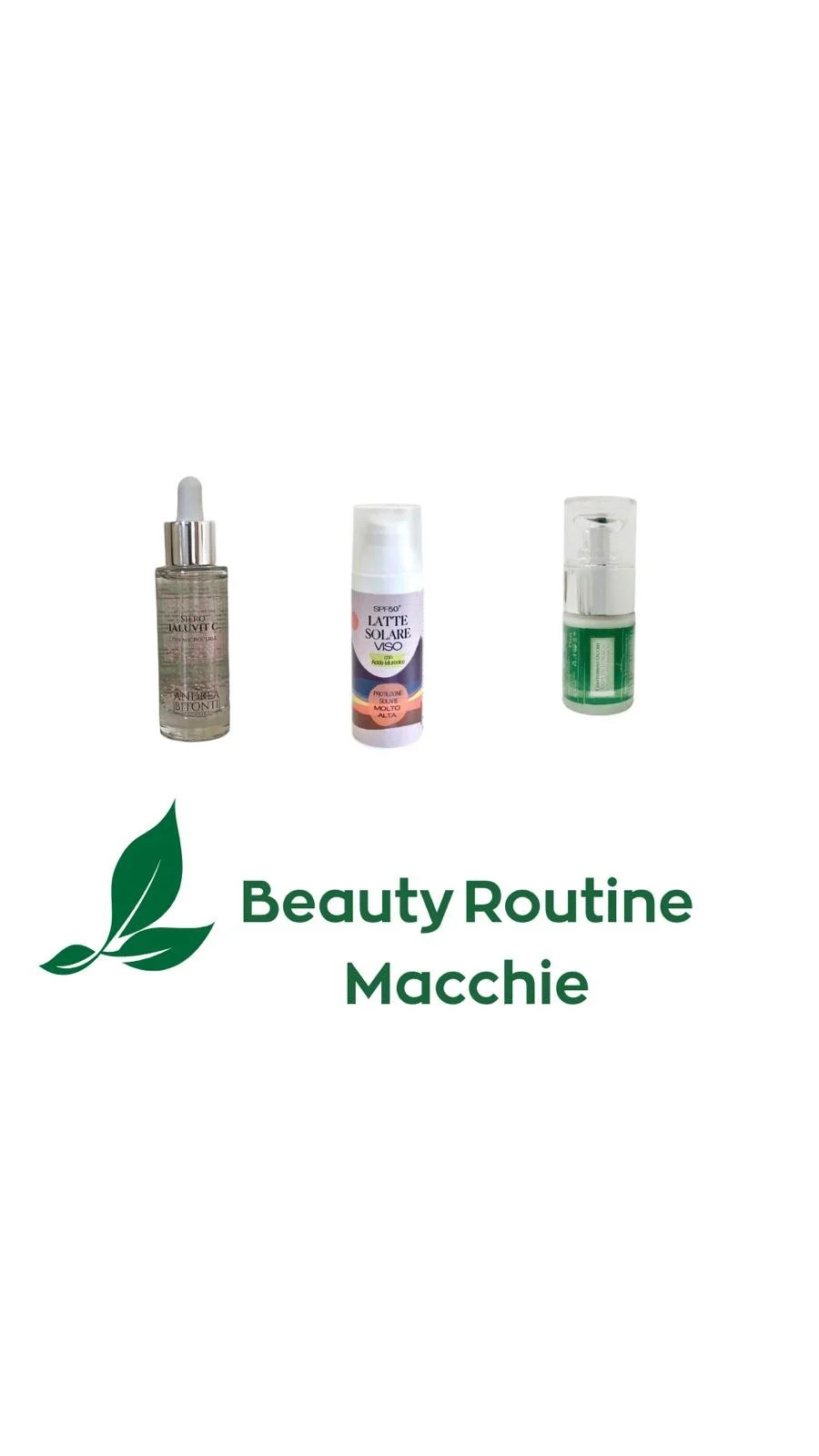 Beauty  Routine Macchie
