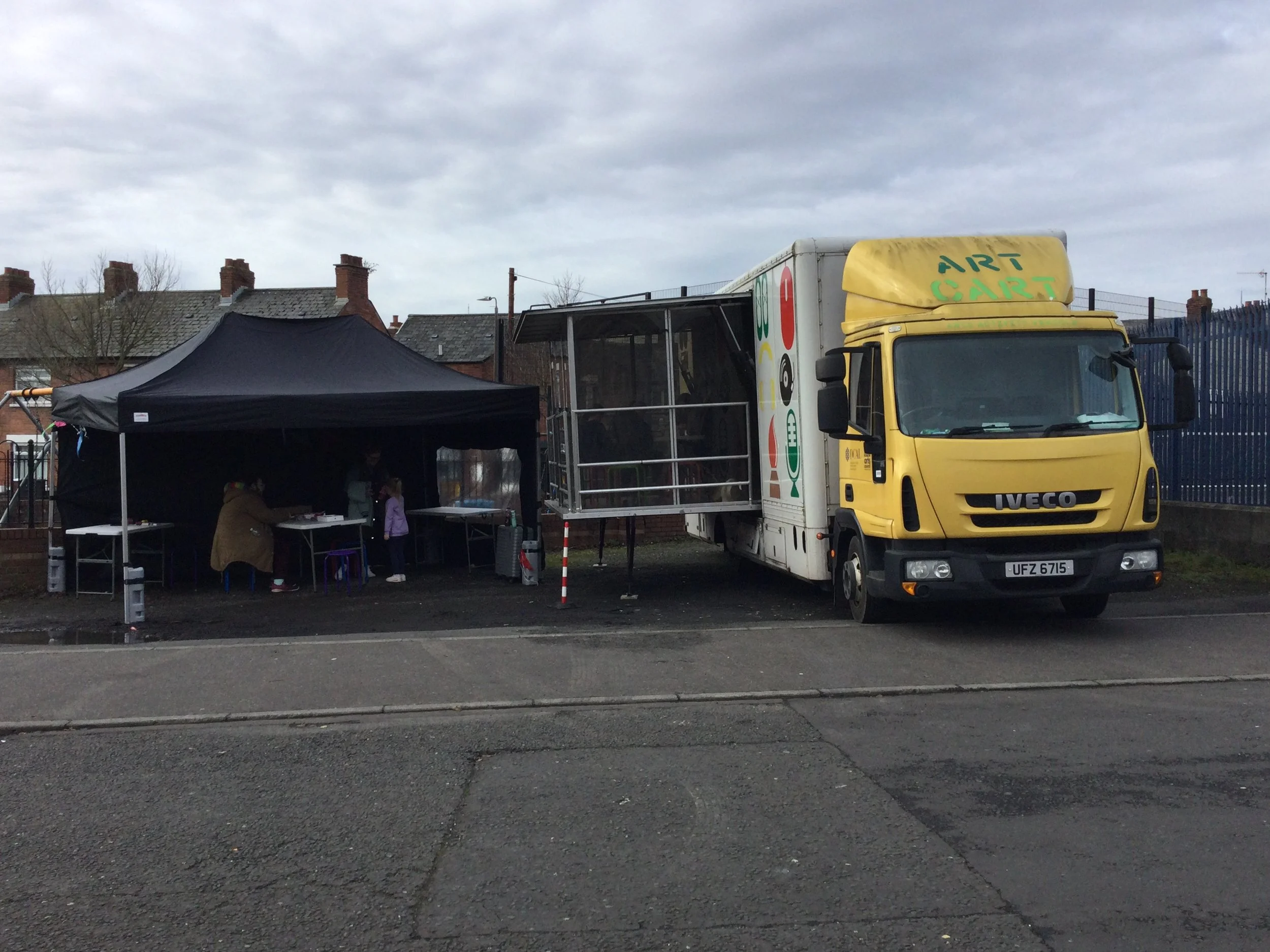 Artcart in the Village!