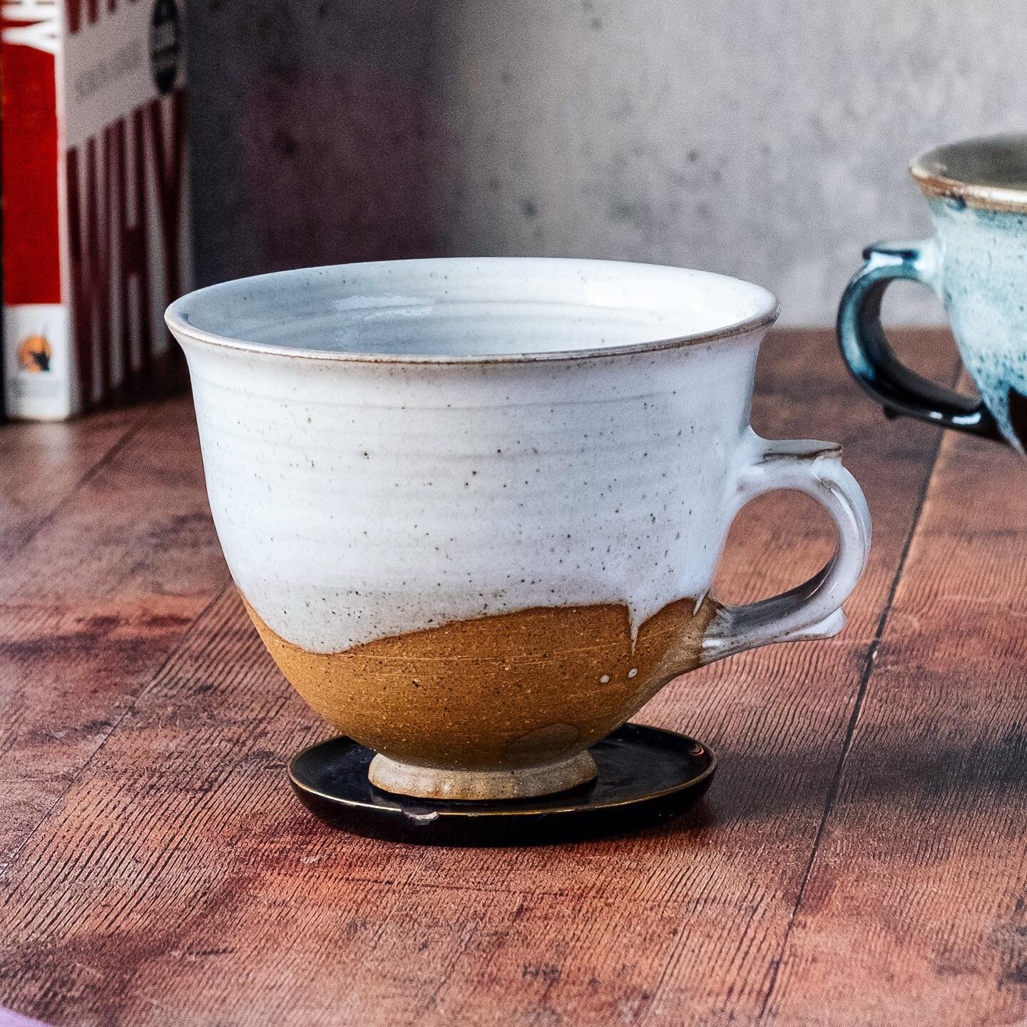 Lots of these restocked at the front of the shop! We have the whole range of @jominceramic &lsquo;s beautiful handmade mugs - made locally here in Brighton.
Anyone for a tea? ☕️.
.
#flockbrighton #vintageandhandmade #vintagebrighton #handmadebrighton