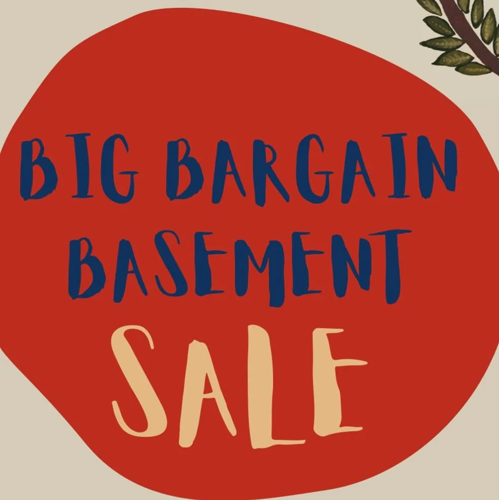 SALE ALERT!
You may not know but we have a fantastically large studio storage space downstairs at Flock&hellip; on a good day it&rsquo;s useful for storing stock or for doing little jobs&hellip; but at the moment it&rsquo;s chocka full with display i