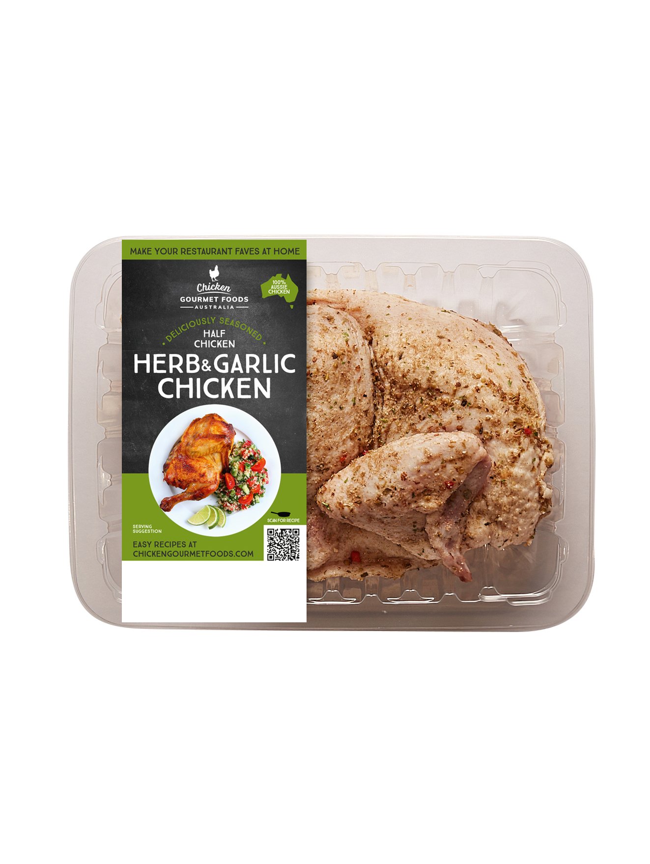 ½ Herb & Garlic Chicken