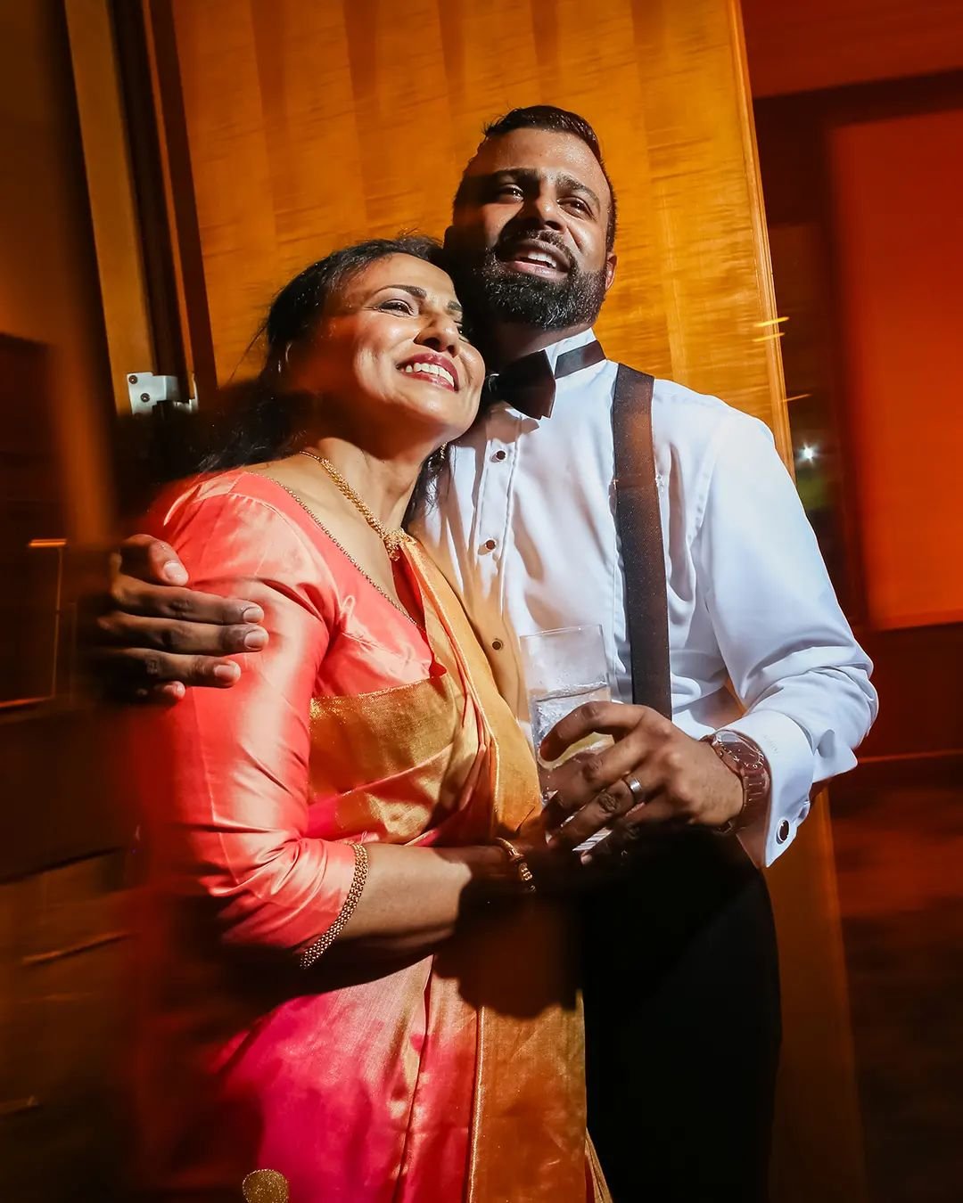 Dive into the magic of Anitha &amp; Abel's Miami wedding! As we continue our journey through the festivities, we invite you to witness a night brimming with love and camaraderie. From heartfelt embraces to infectious laughter and soul-stirring speech
