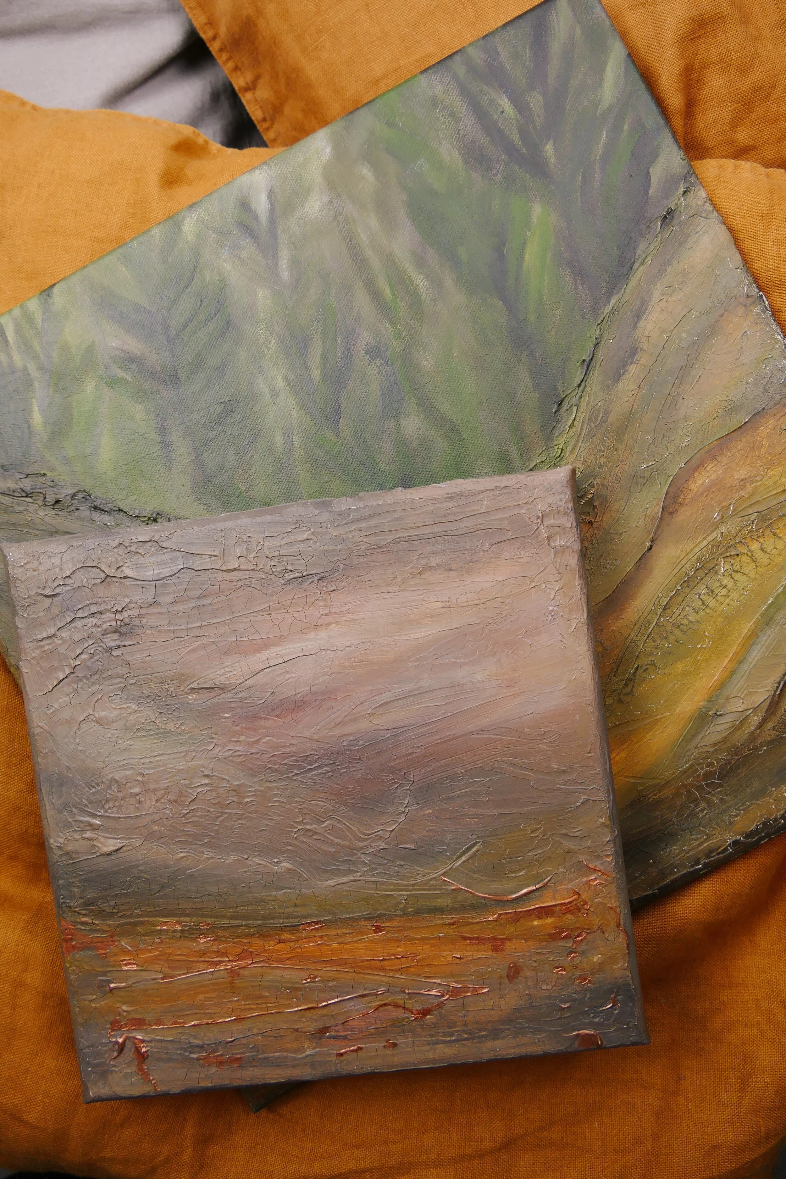 Bilderserie Tiefe der Erde - Gedanken zum Geschehen 