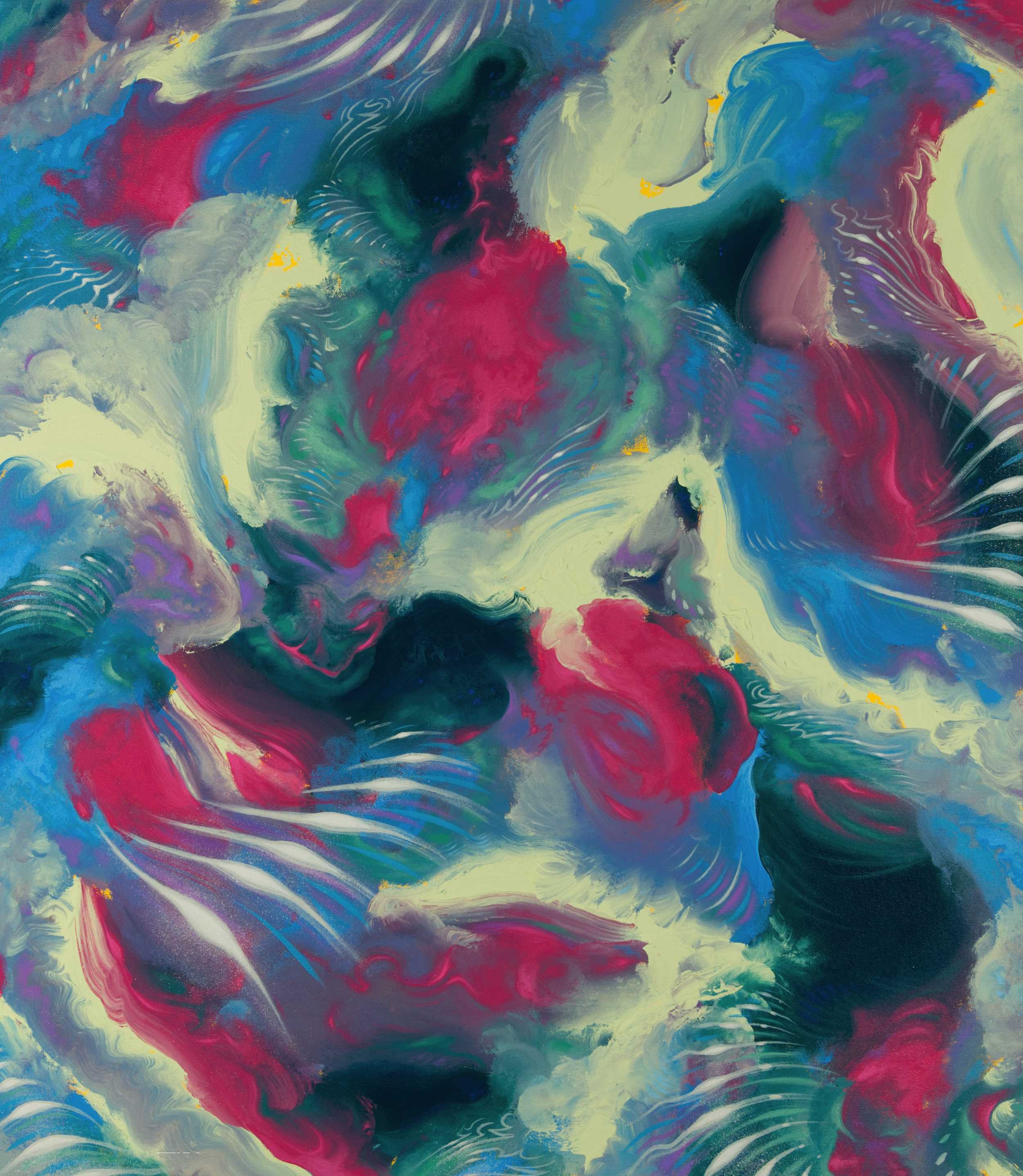 Beyond the Ephemeral, acrylic on canvas, 66 x 76 cm