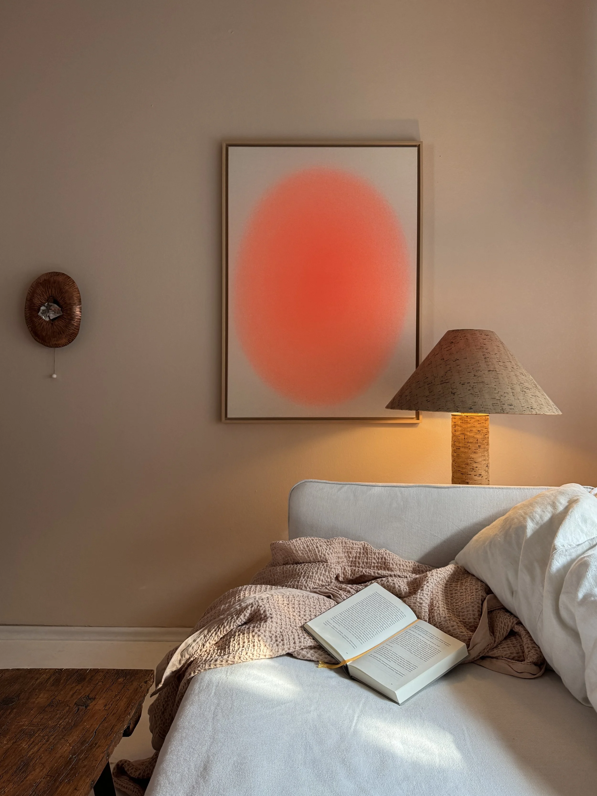 Sorbet Bellini, apricot,  100 x 70 cm,  2026