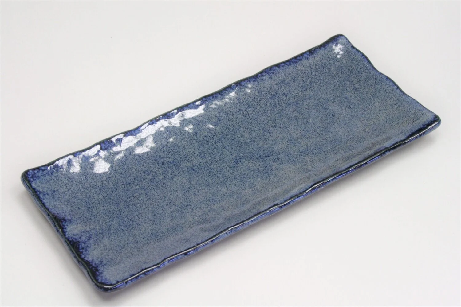 178-1917 Blue sanma plate 29cm