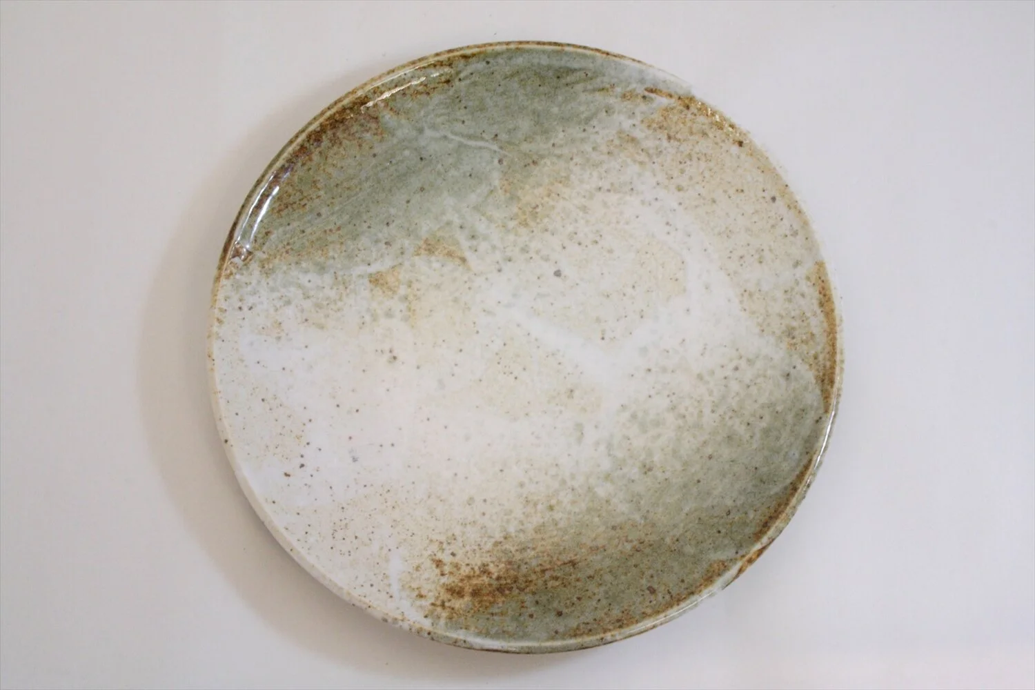 138-6126 Yukishino round plate 23cm