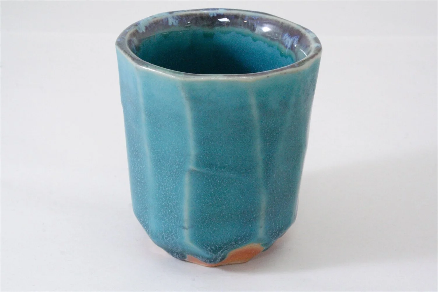 528-5374 Teal tea cup