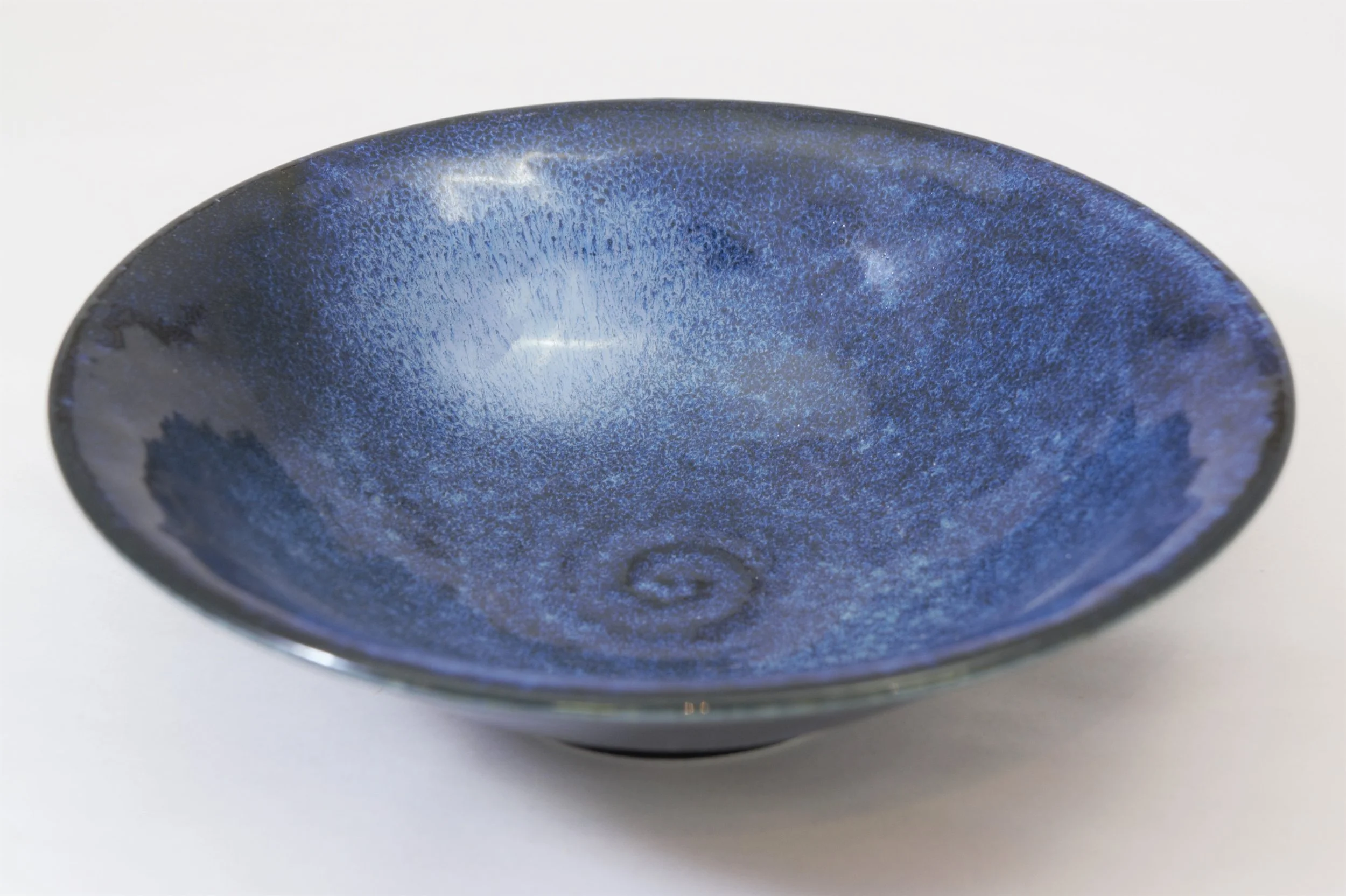 221-0421 Blue mid bowl 17.5 cm