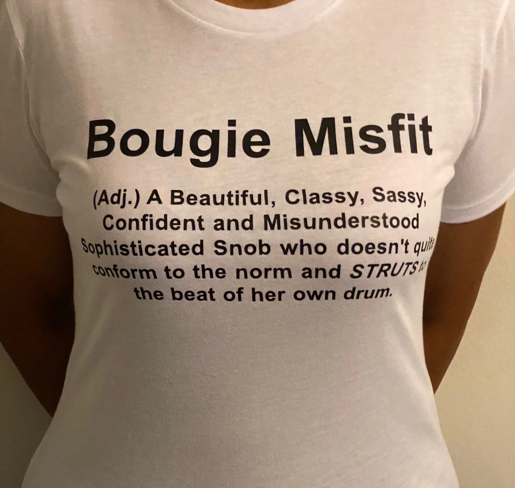 White Definition Tee