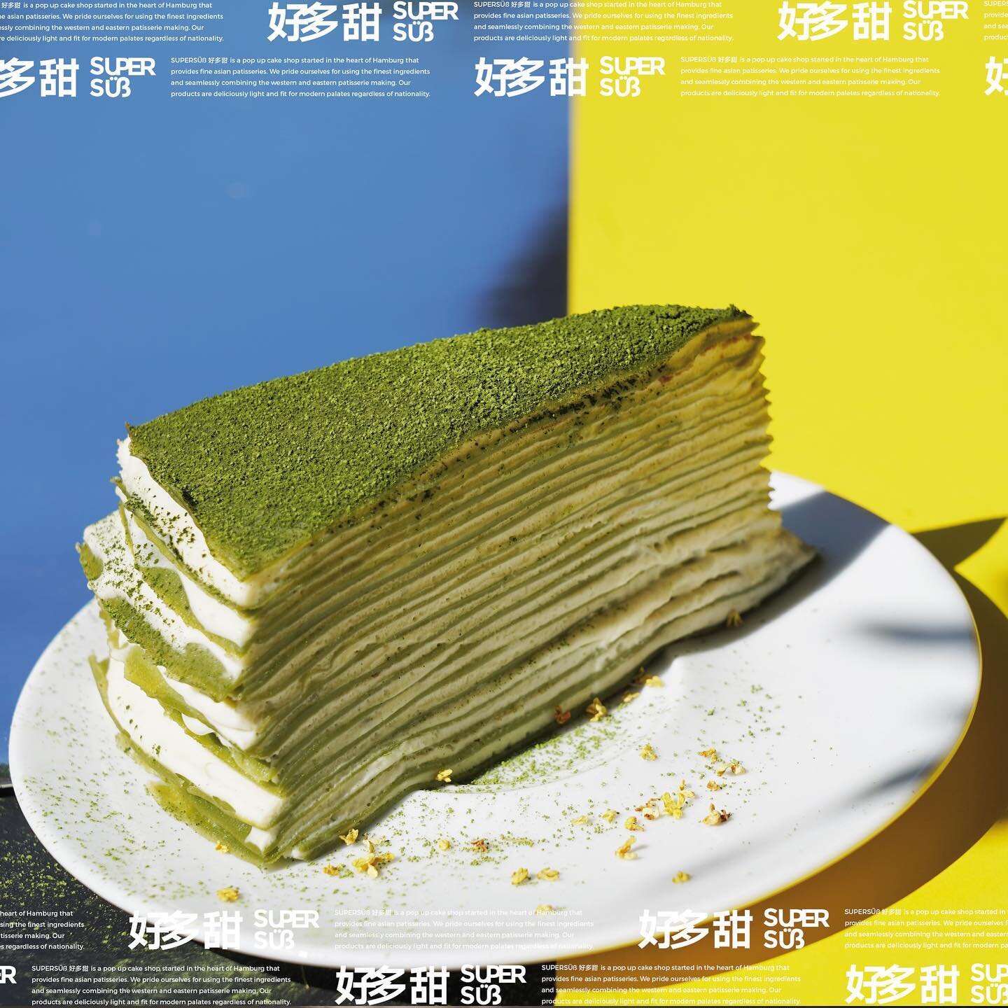 ☁️ Would you like to take a bite of a matcha cloud? Super fairy matcha crepe cake with whipped cream! Delicious afternoon treats for matcha and cake lovers!

⭐️Supersü&szlig; Öffnungszeiten: Dienstag - Samstag 12:00 &ndash; 18:00 Uhr
(Ab 17Uhr nur 