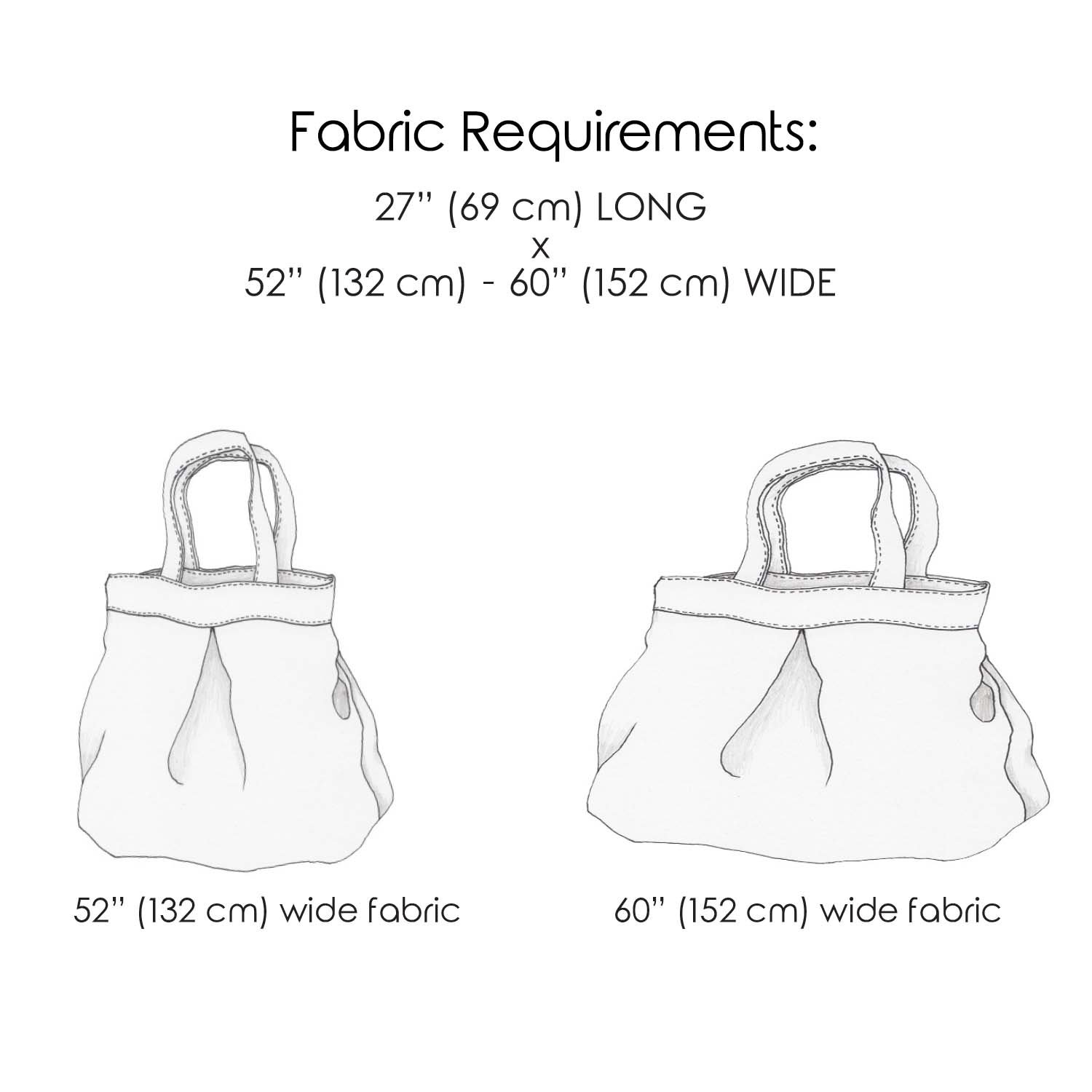 Zero Waste Yard Bag Sewing Pattern — Open Studio Patterns