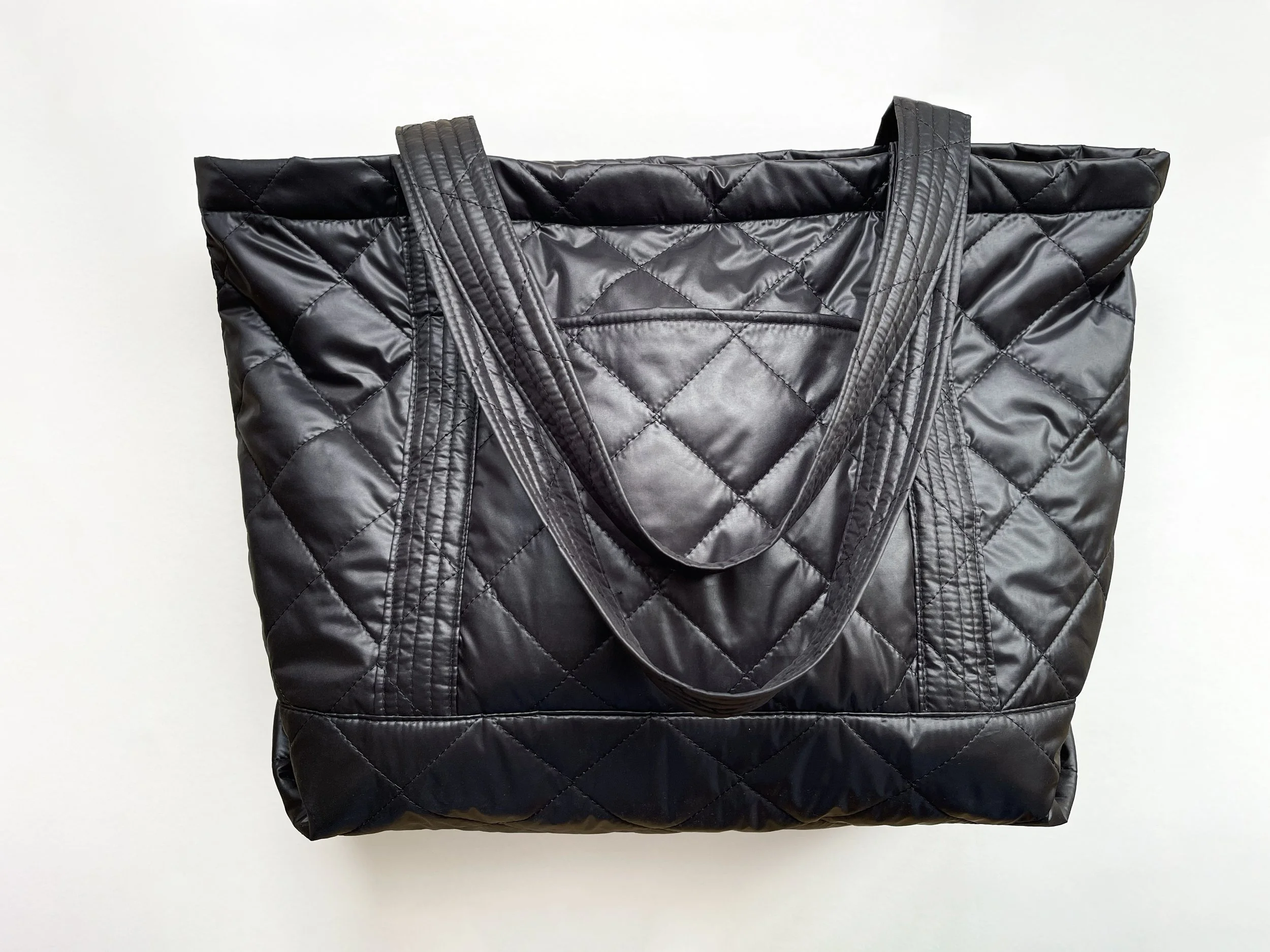 Quilted Nylon Remote Tote