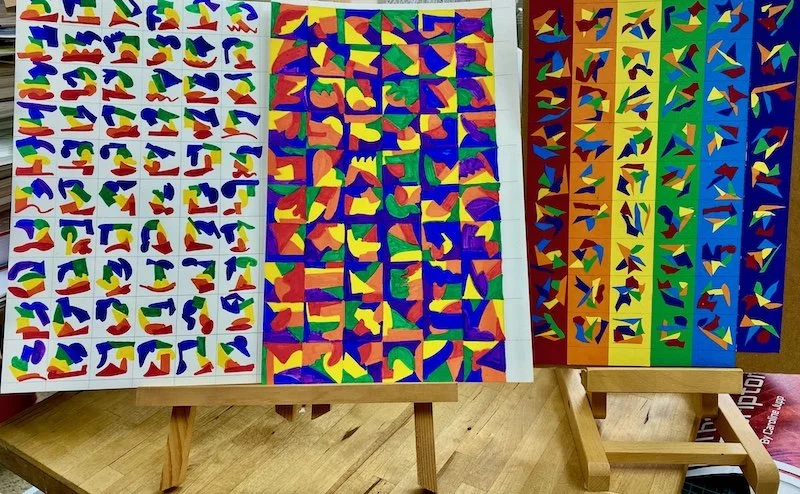 Rainbow Studies for Illegal Colours series