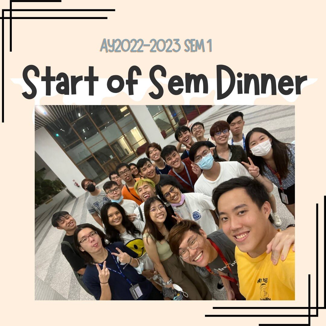 Recently, PPE club held their start of semester dinner for this academic year! 🍕🥤Those who came got to feast on pizza and drinks while socialising across batches 🤝🤝🤝 Here's to wishing everyone a fantastic semester ahead!🏄🤸🏻🥳