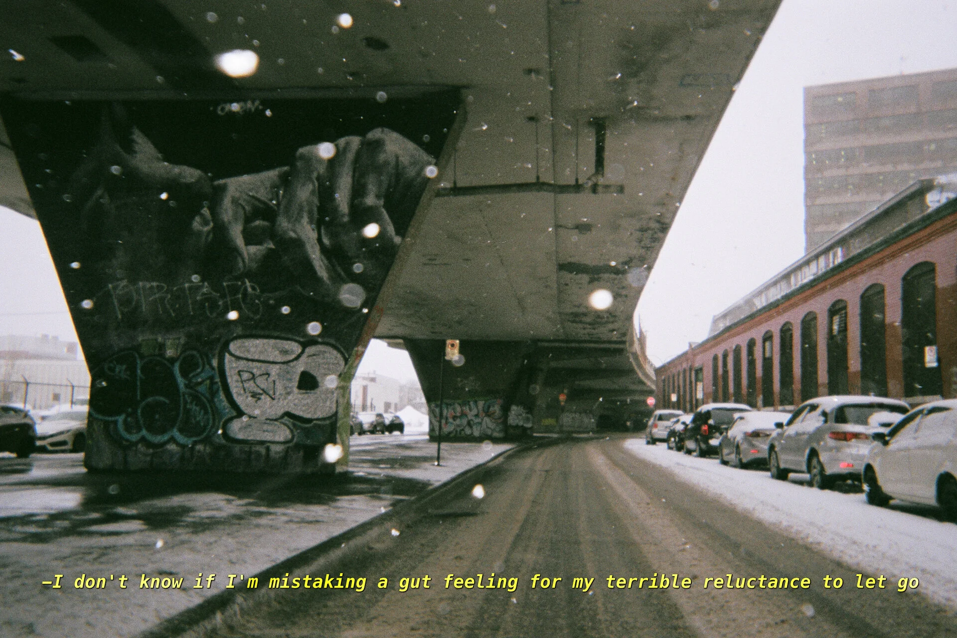 underoverpass. Appears in honey & lime literary magazine: issue II, online and in print.